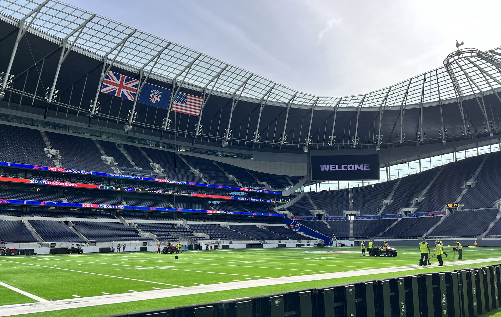 NFL 2023 London Games, Tottenham Hotspur Stadium