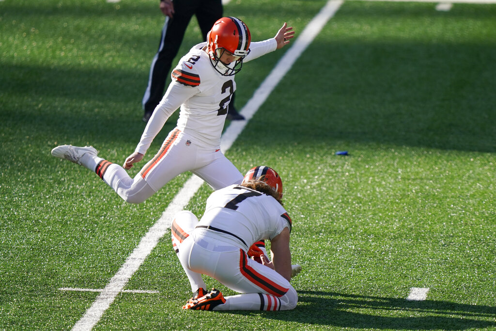 Cody Parkey, of Bears 'Double Doink' fame, will be the Browns' new