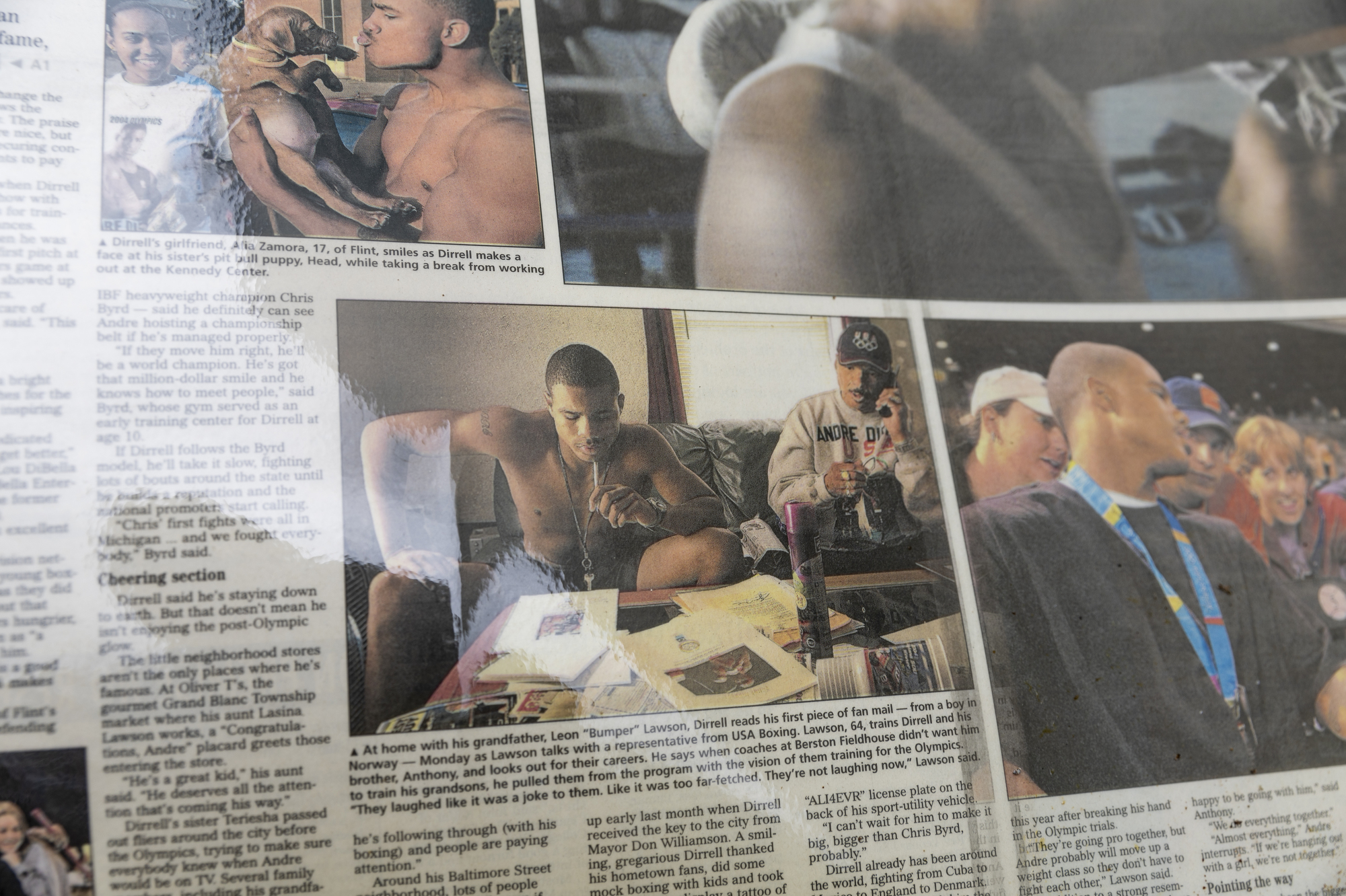 Flint boxing legend Leon 
