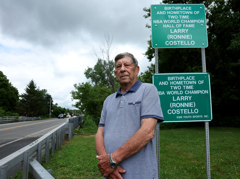HallofFamer Larry Costello in his later years
