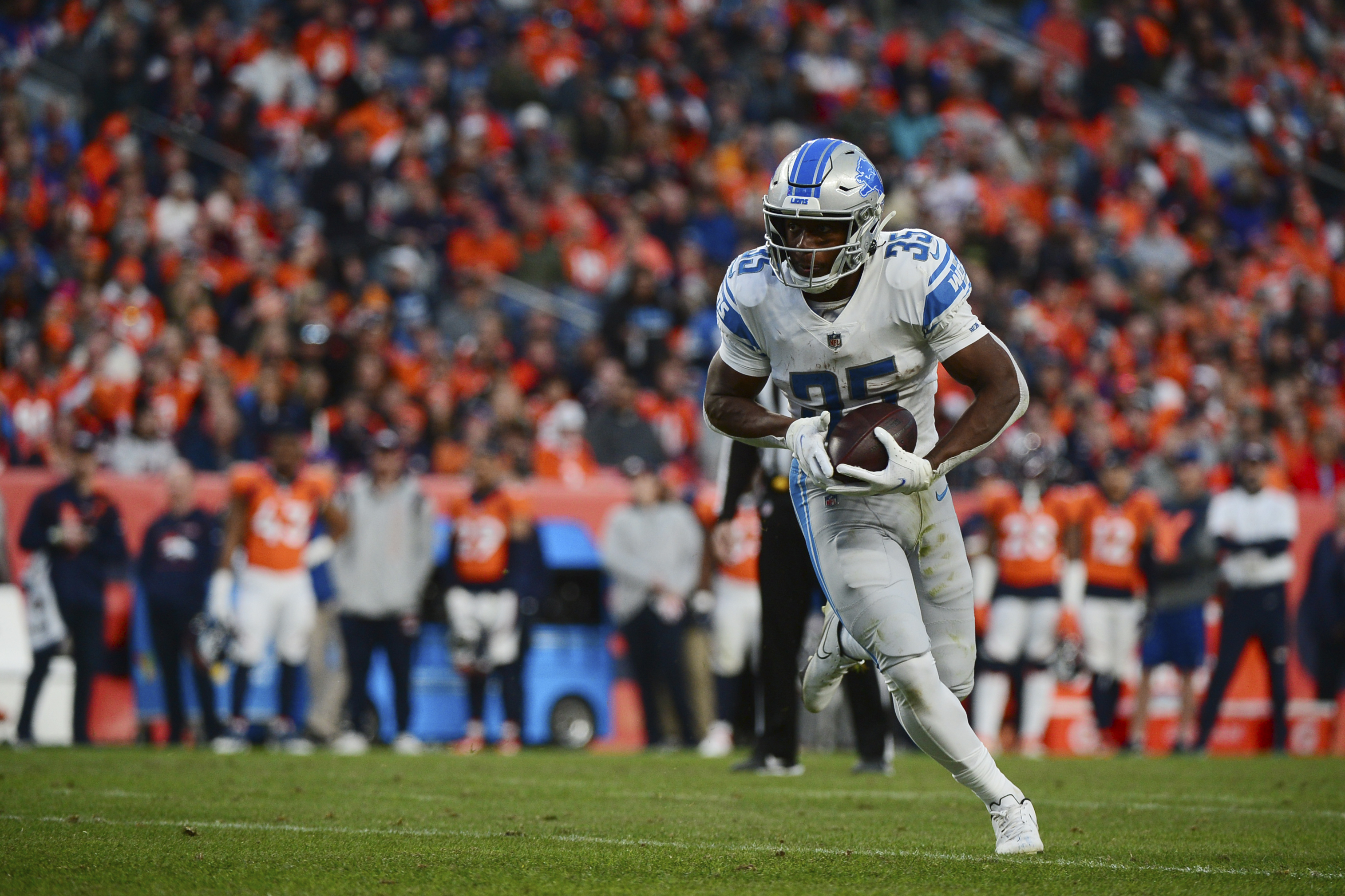 Detroit Lions have a new running back in former safety Godwin Igwebuike