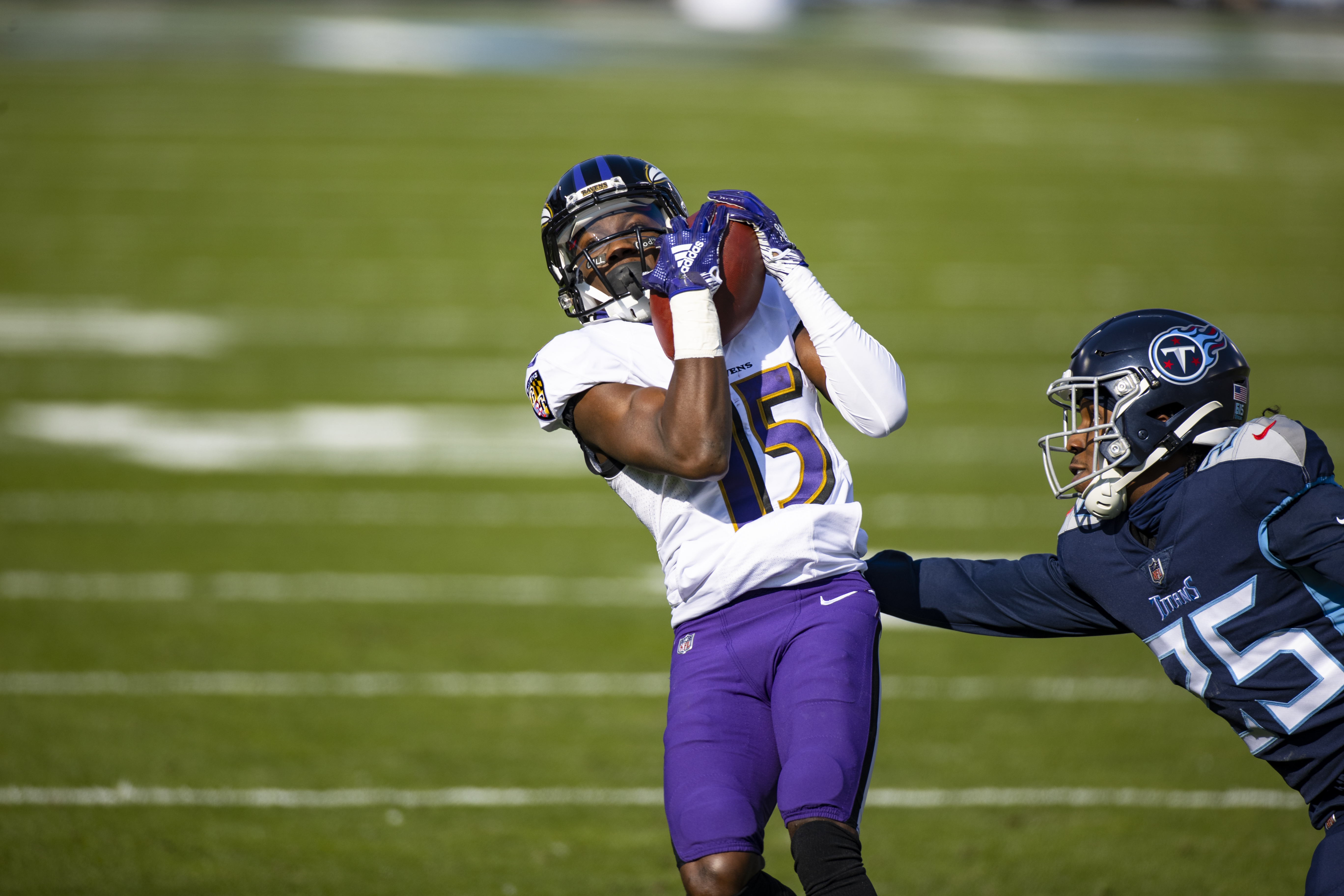 Practice Report: Marquise Brown Keeps Scoring Long Touchdowns