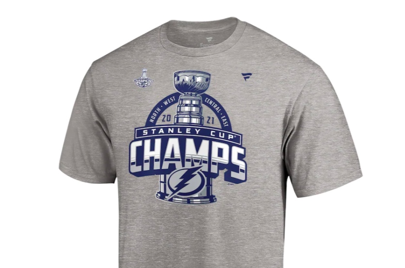 Men's Tampa Bay Lightning Stanley Cup Champs Locker Room T-Shirt