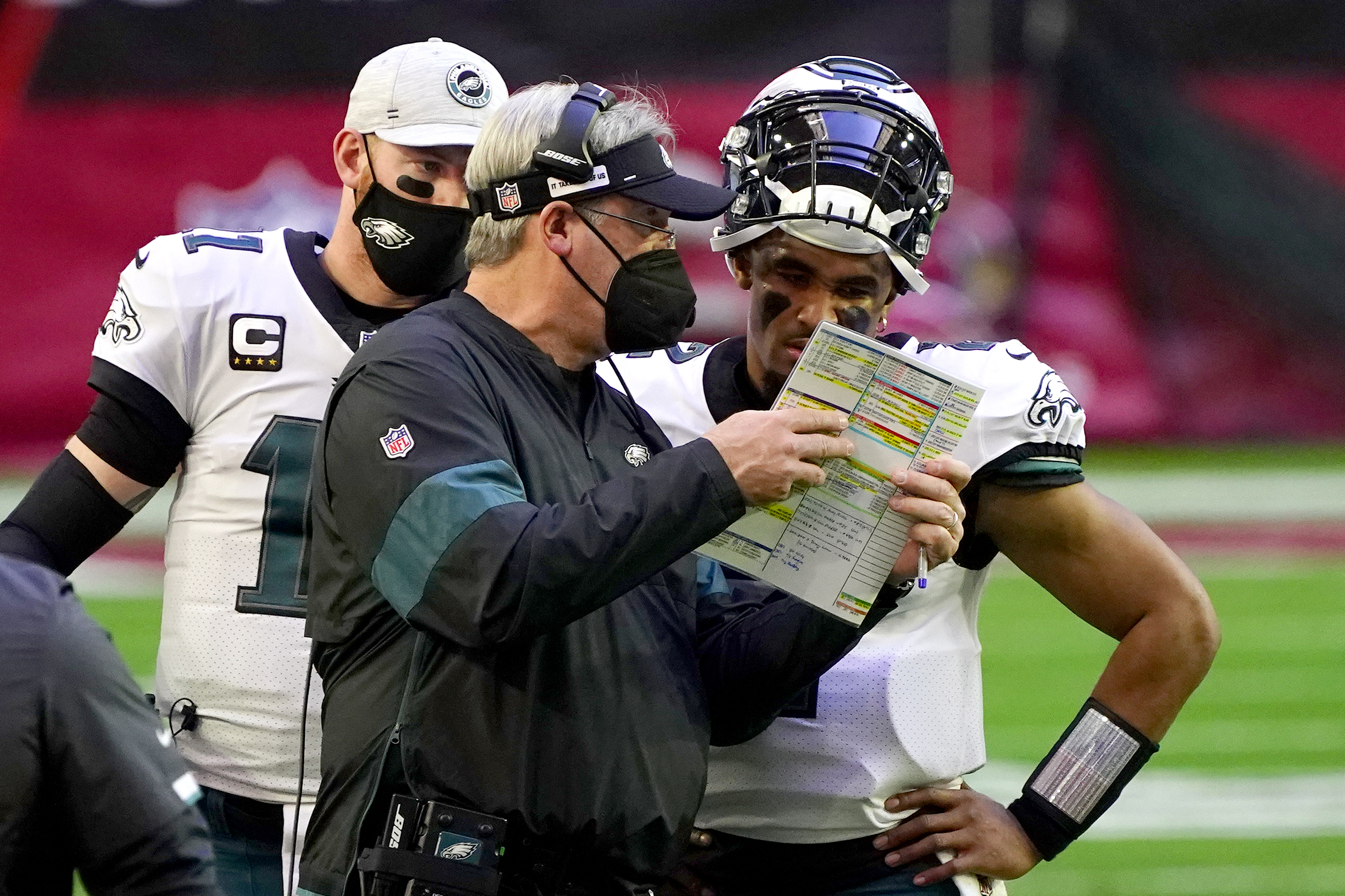 Eagles' Doug Pederson doesn't 'want to cross that line' when it comes to  personnel control 