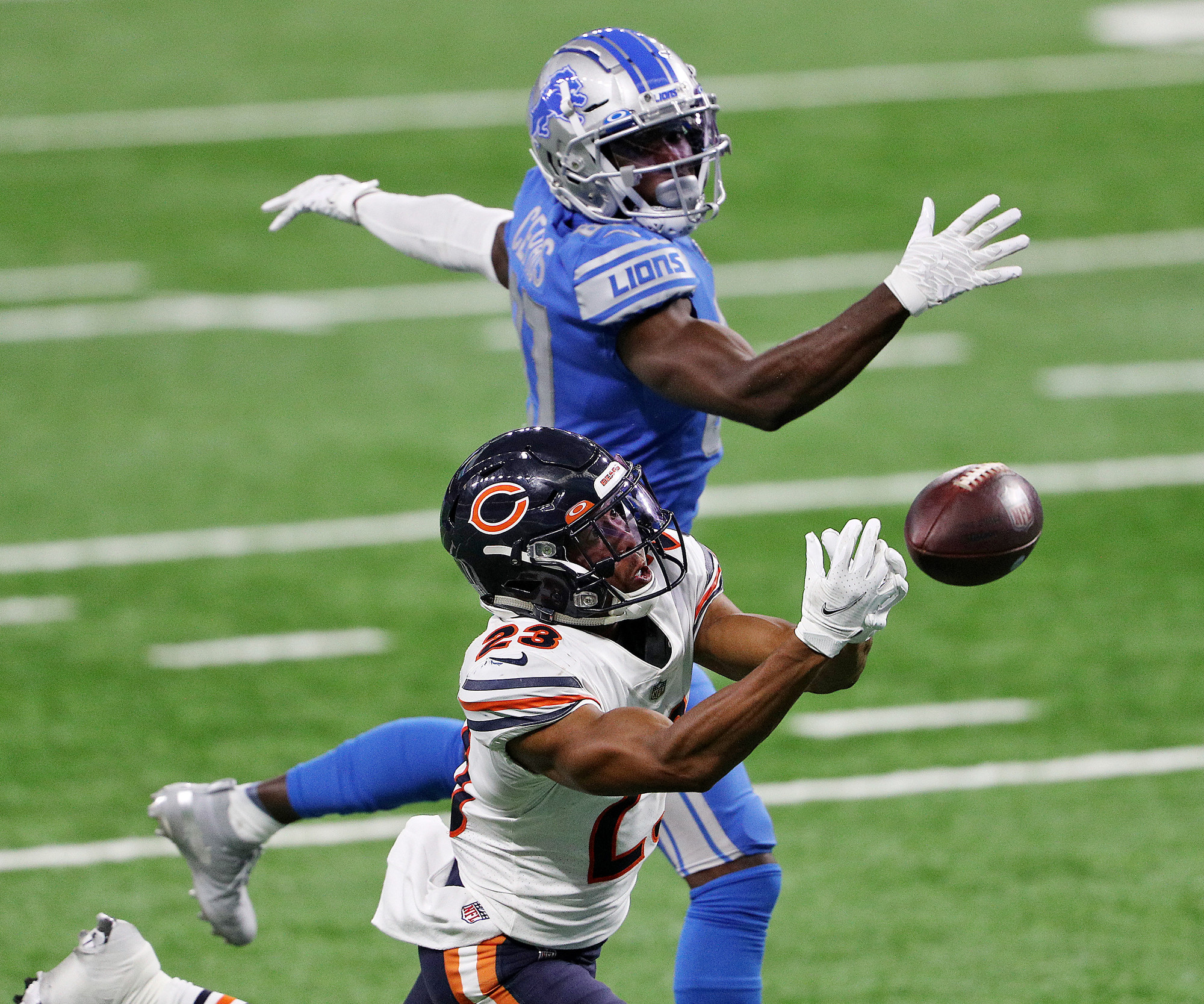 VIDEO: Quintez Cephus Had Big Odds to Score 1st TD of Lions vs