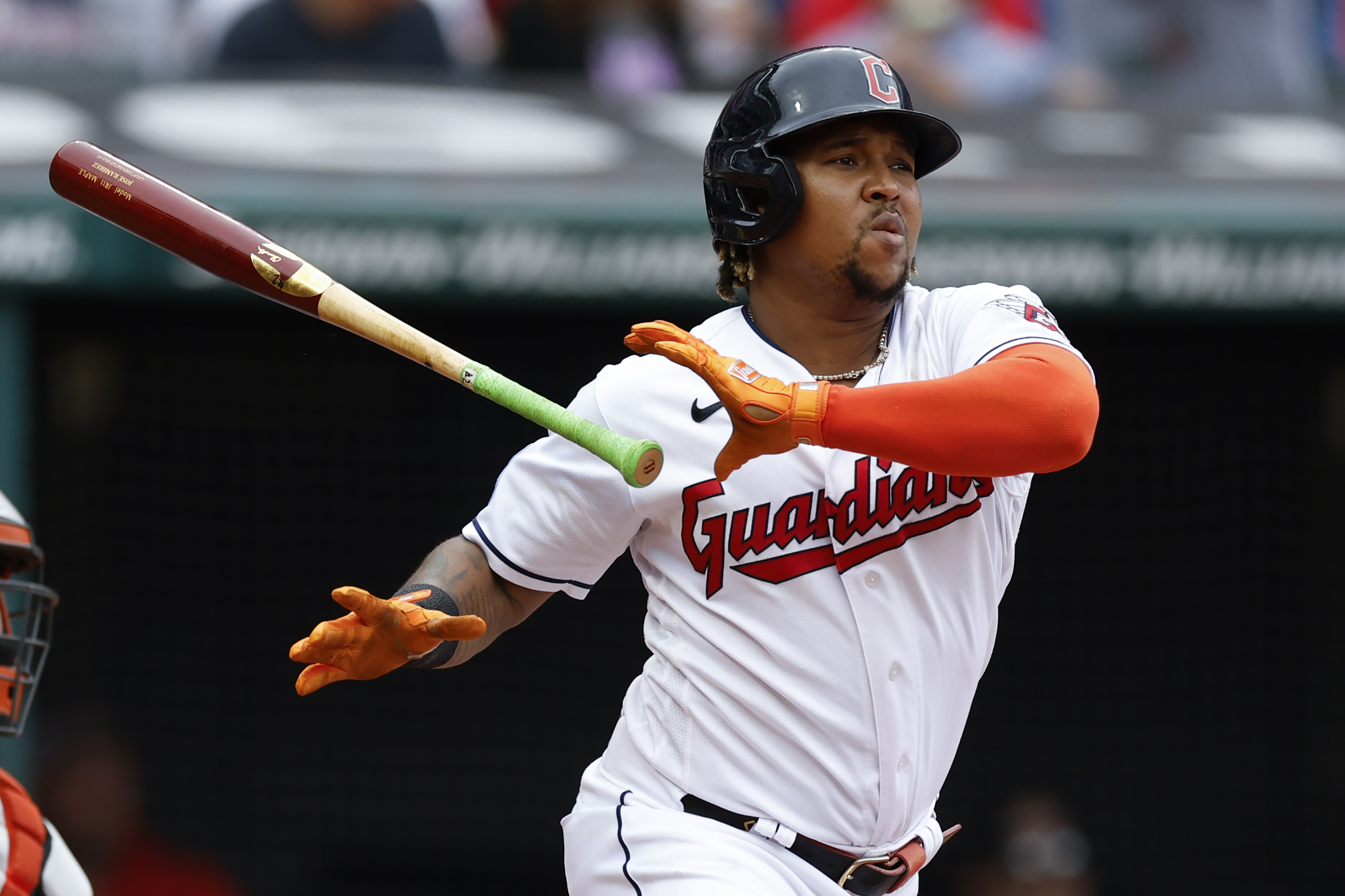 Indians third baseman Jose Ramirez continues to climb hitting