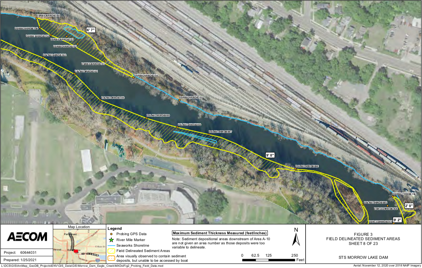 Maps show huge Morrow Lake sediment deposits in Kalamazoo River - mlive.com