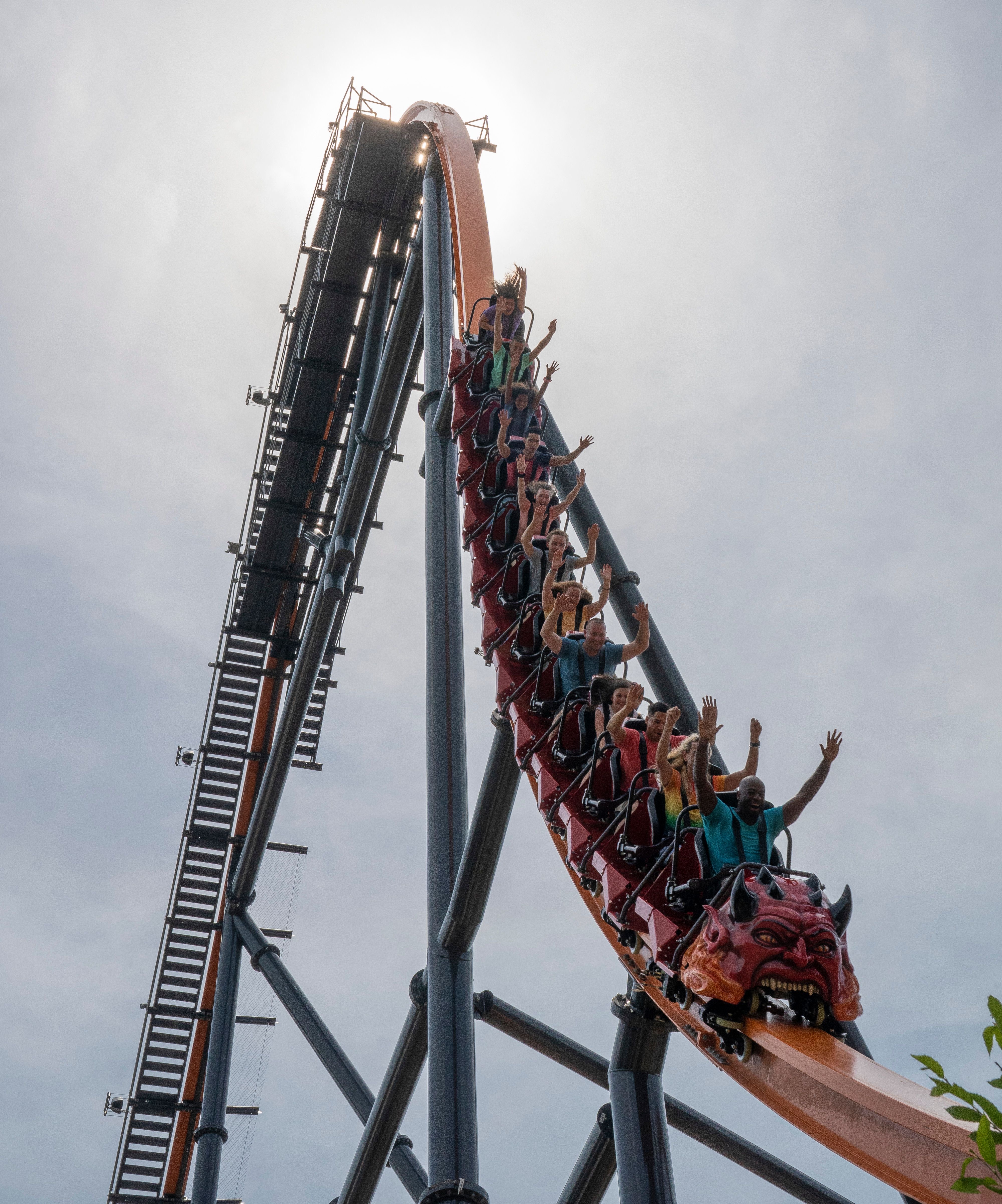 The World's Tallest, Longest and Fastest Single-Rail Roller Coaster Will  Open This Year in N.J.