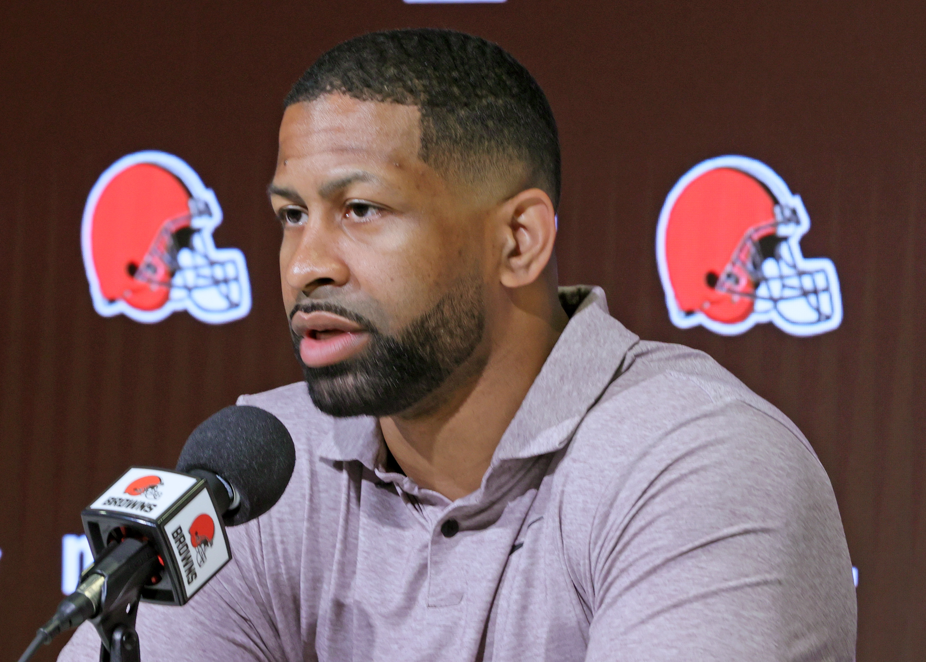 Cleveland Browns GM Andrew Berry covers NFL Draft questions, April 18 ...