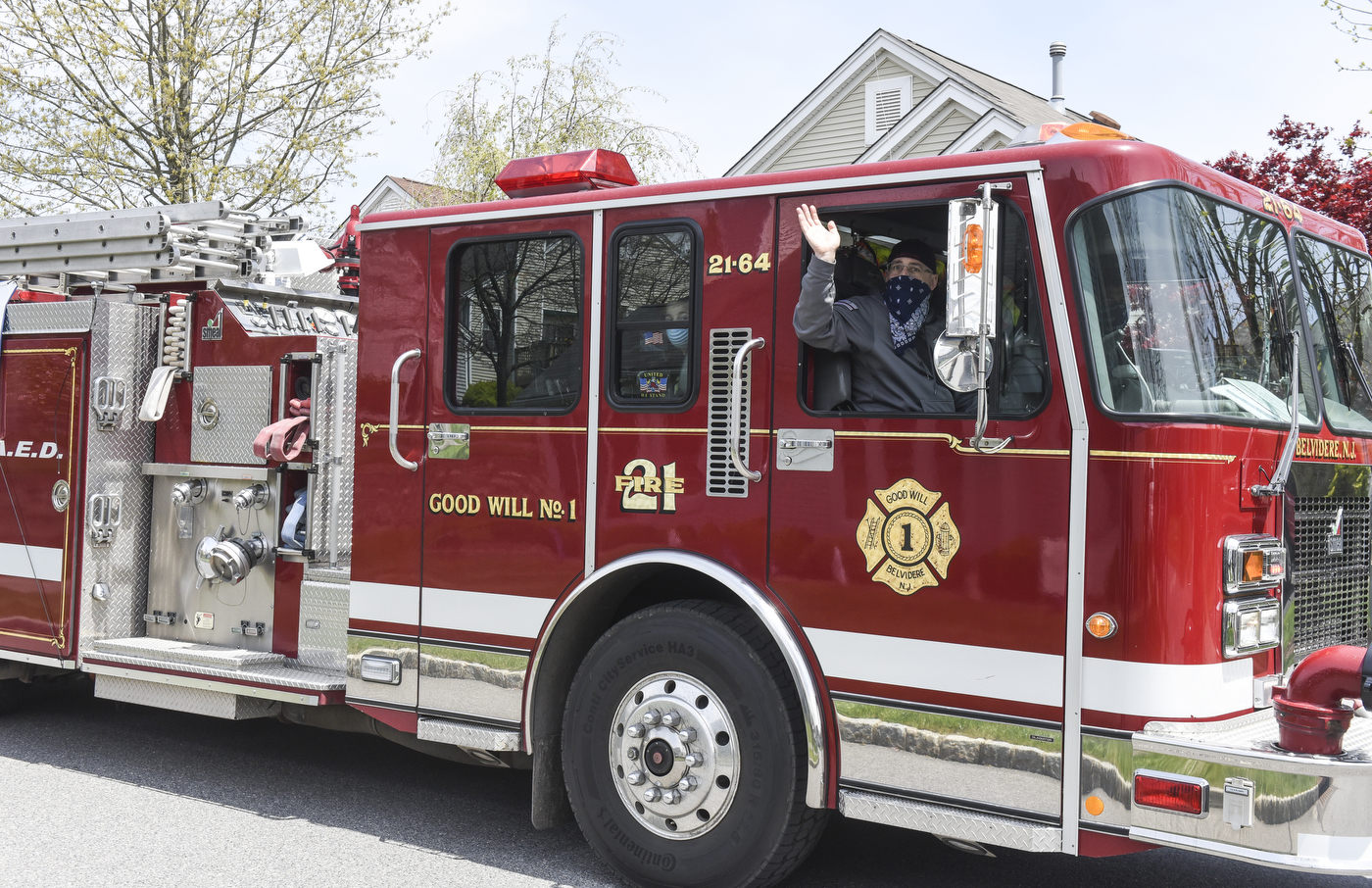 Veteran honored with parade on 100th birthday