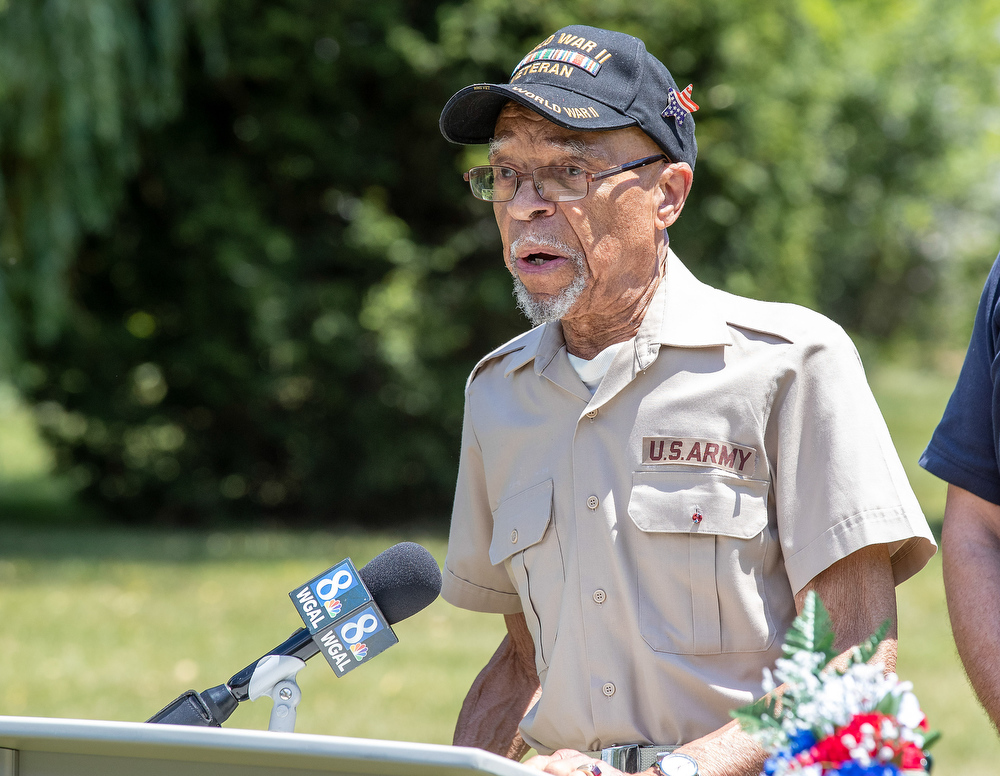 WWII 8th Armored Division monument dedication at Army Heritage