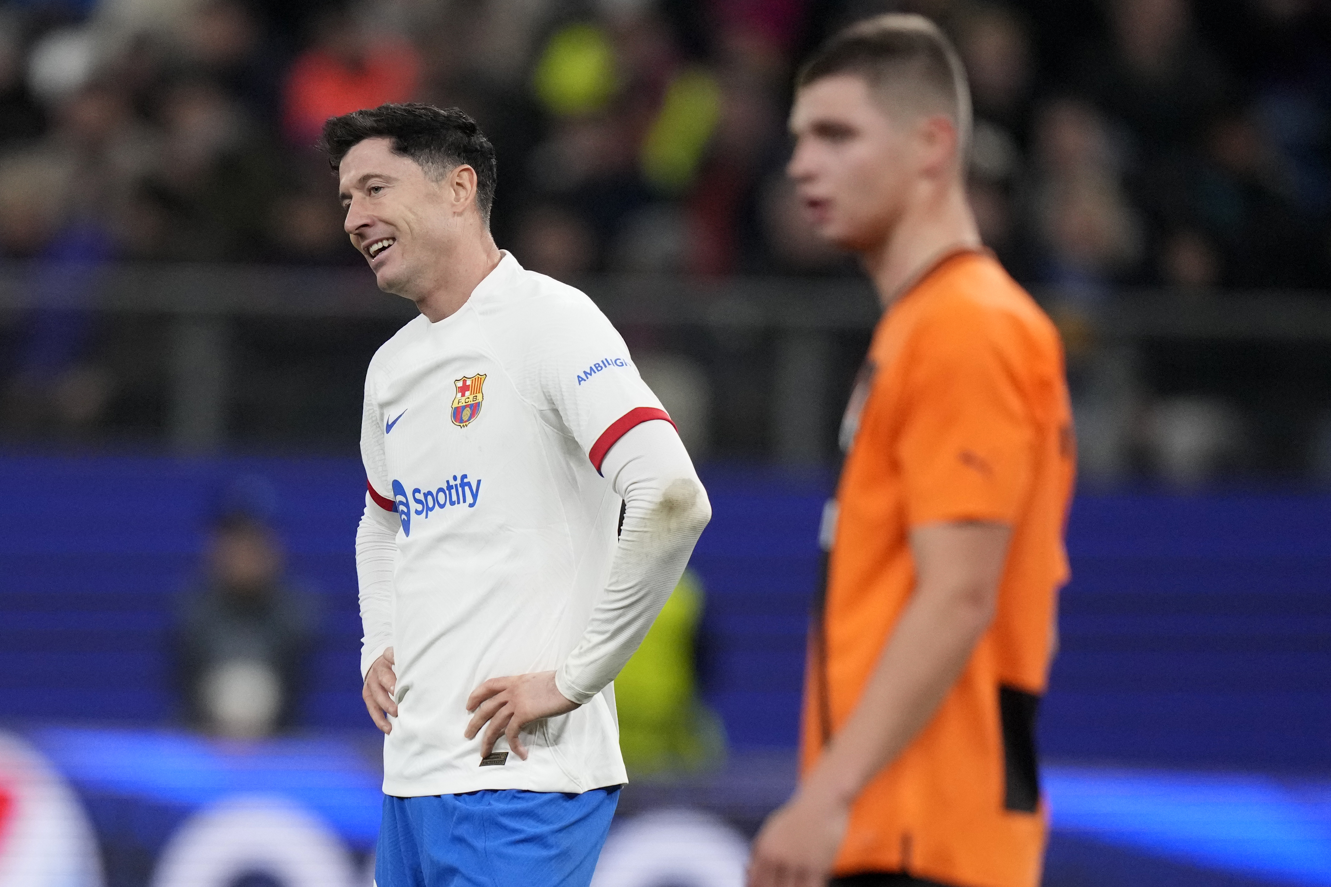 Lewandowski to miss Spanish league game after Barcelona 'exorcise' Champions  League failures