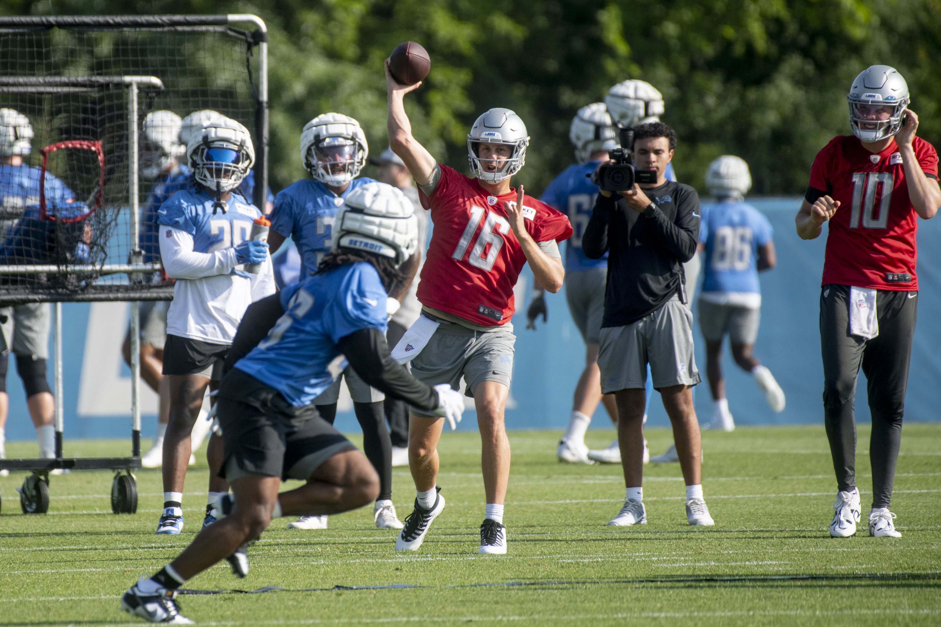 Lions optimistic after C.J. Gardner-Johnson carted off practice field