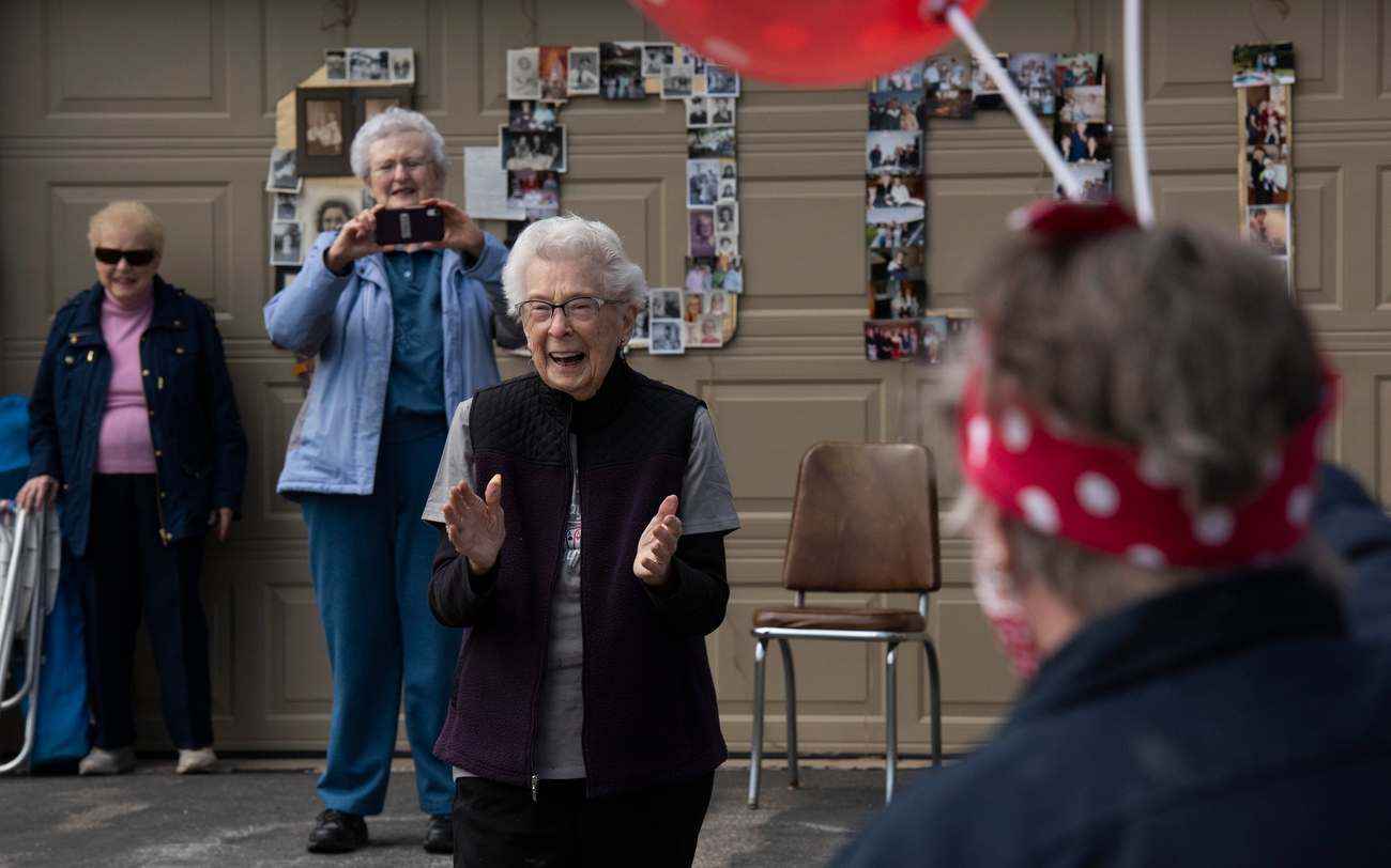 Michigan woman gets special 100th birthday surprise from American