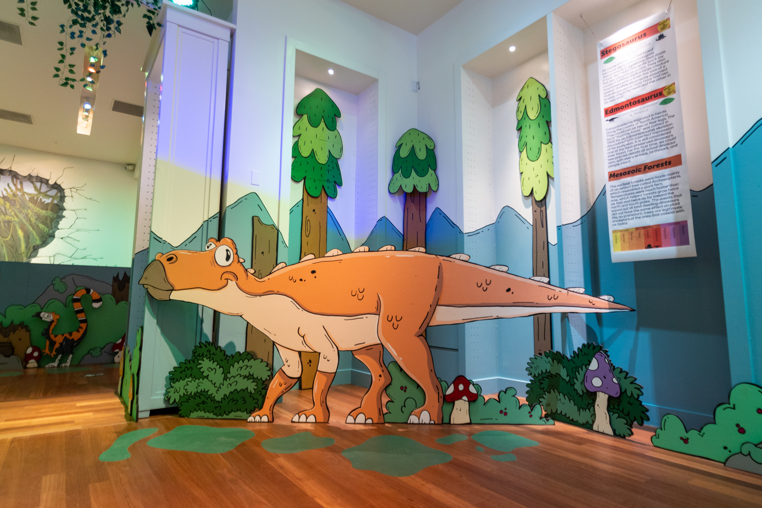 Portland artist Mike Bennett loves dinosaurs. He thinks you'll love them  too after visiting his pop-up museum, Dinolandia. - OPB