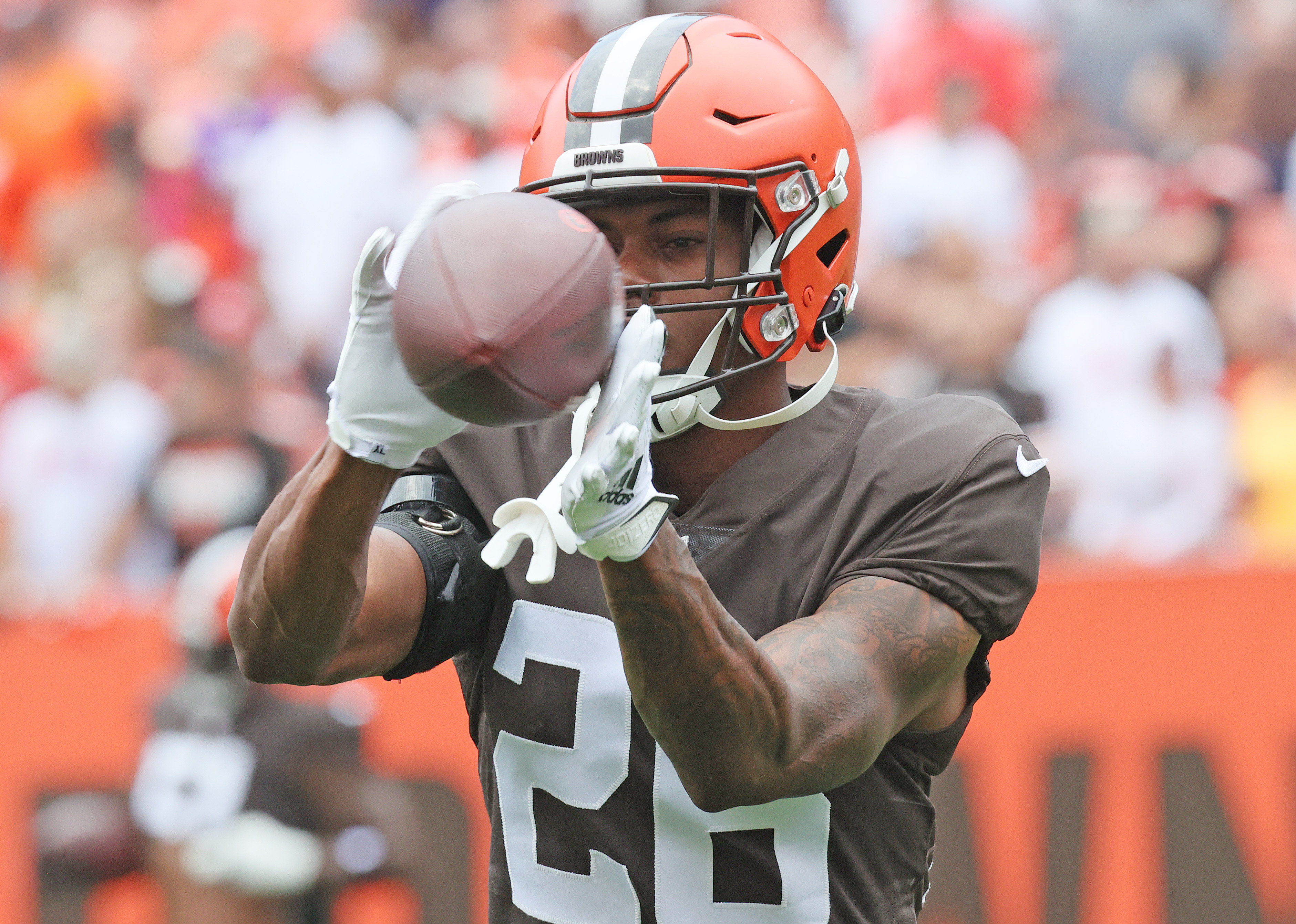 Cleveland Browns cornerback Greedy Williams 