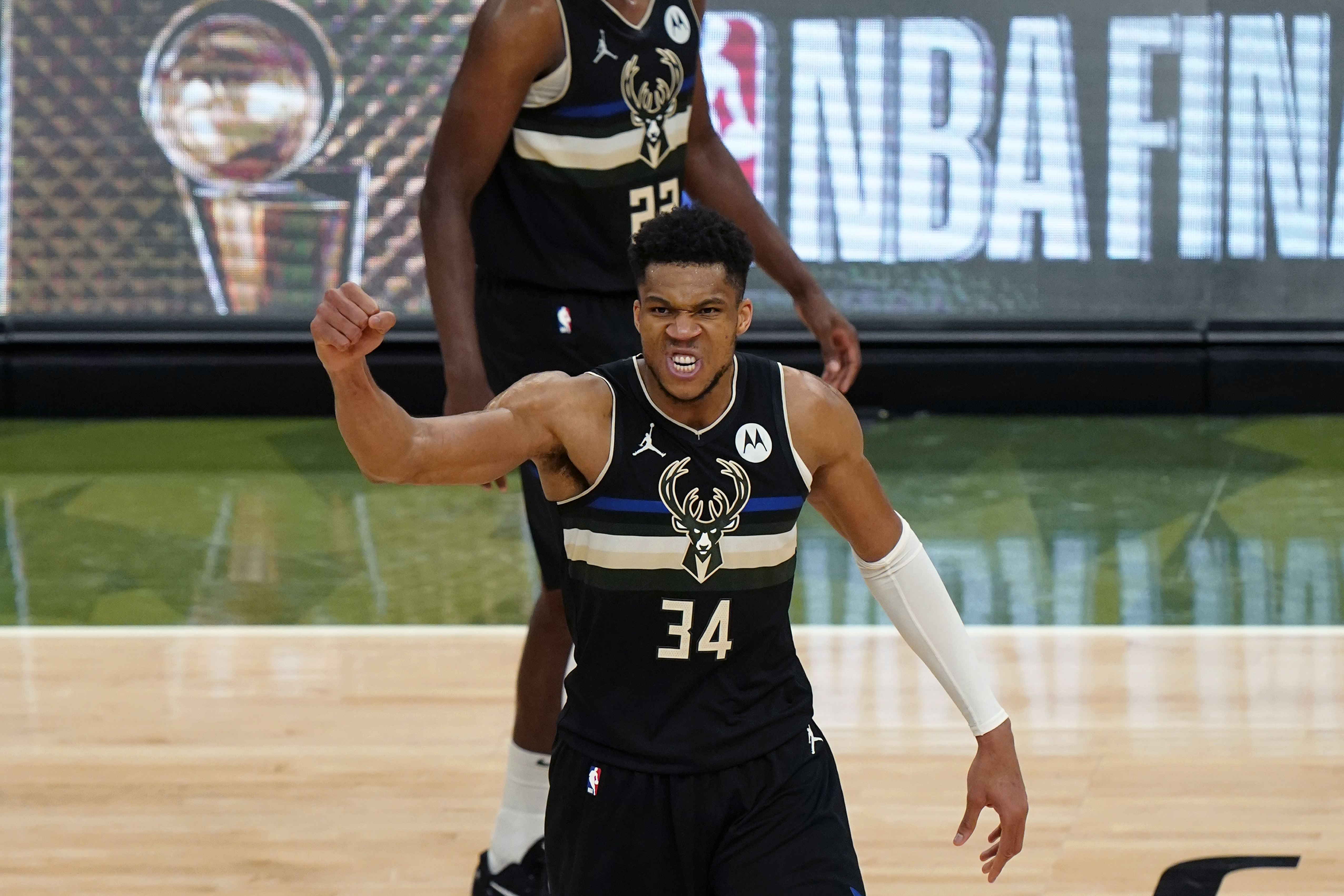 The Milwaukee Bucks are NBA champions for the first time in 50 years as  Antetokounmpo scores 50 points