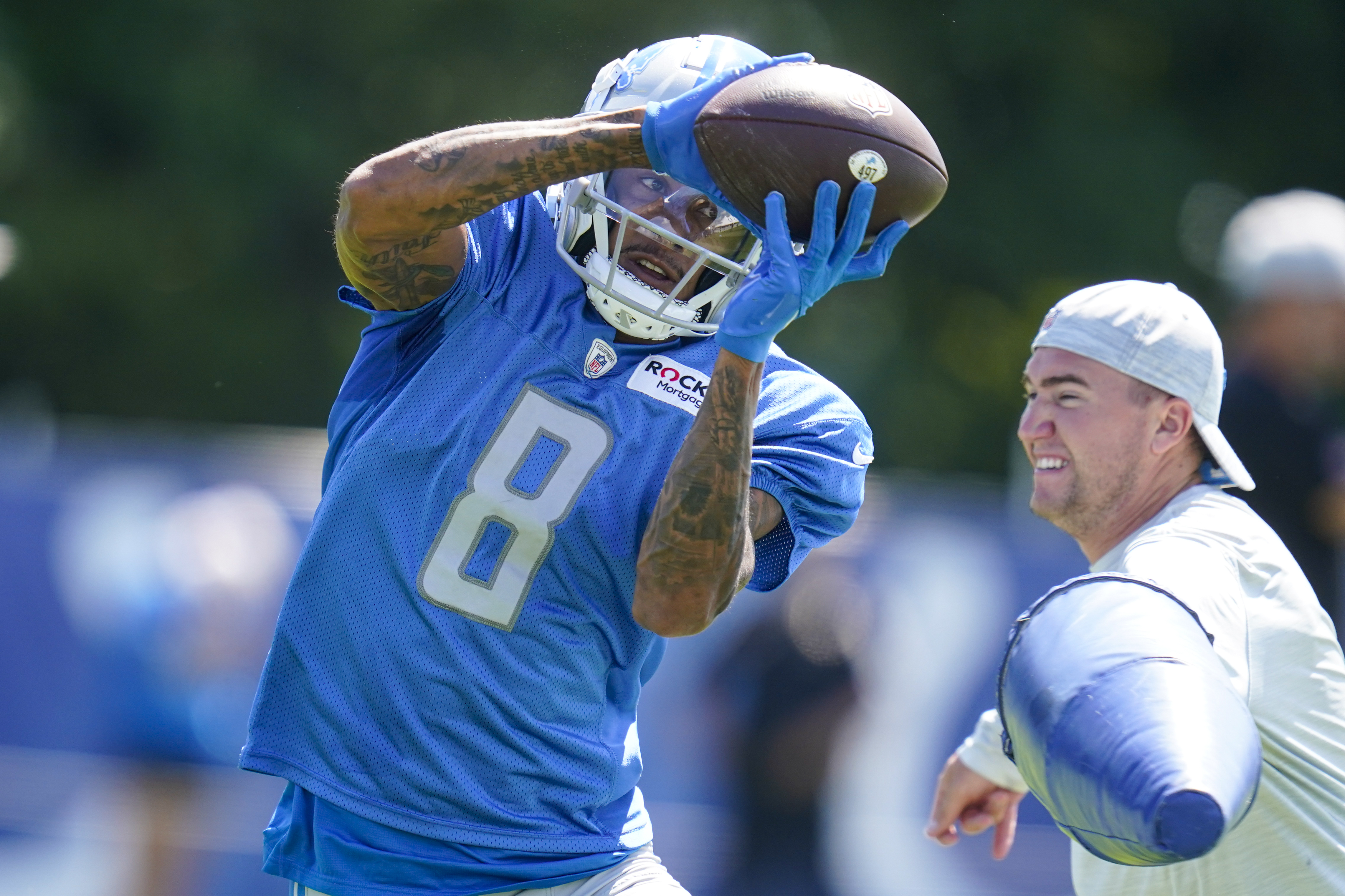 Detroit Lions running back Jamaal Williams delivers passionate 'Hard Knocks'  speech at Lions camp