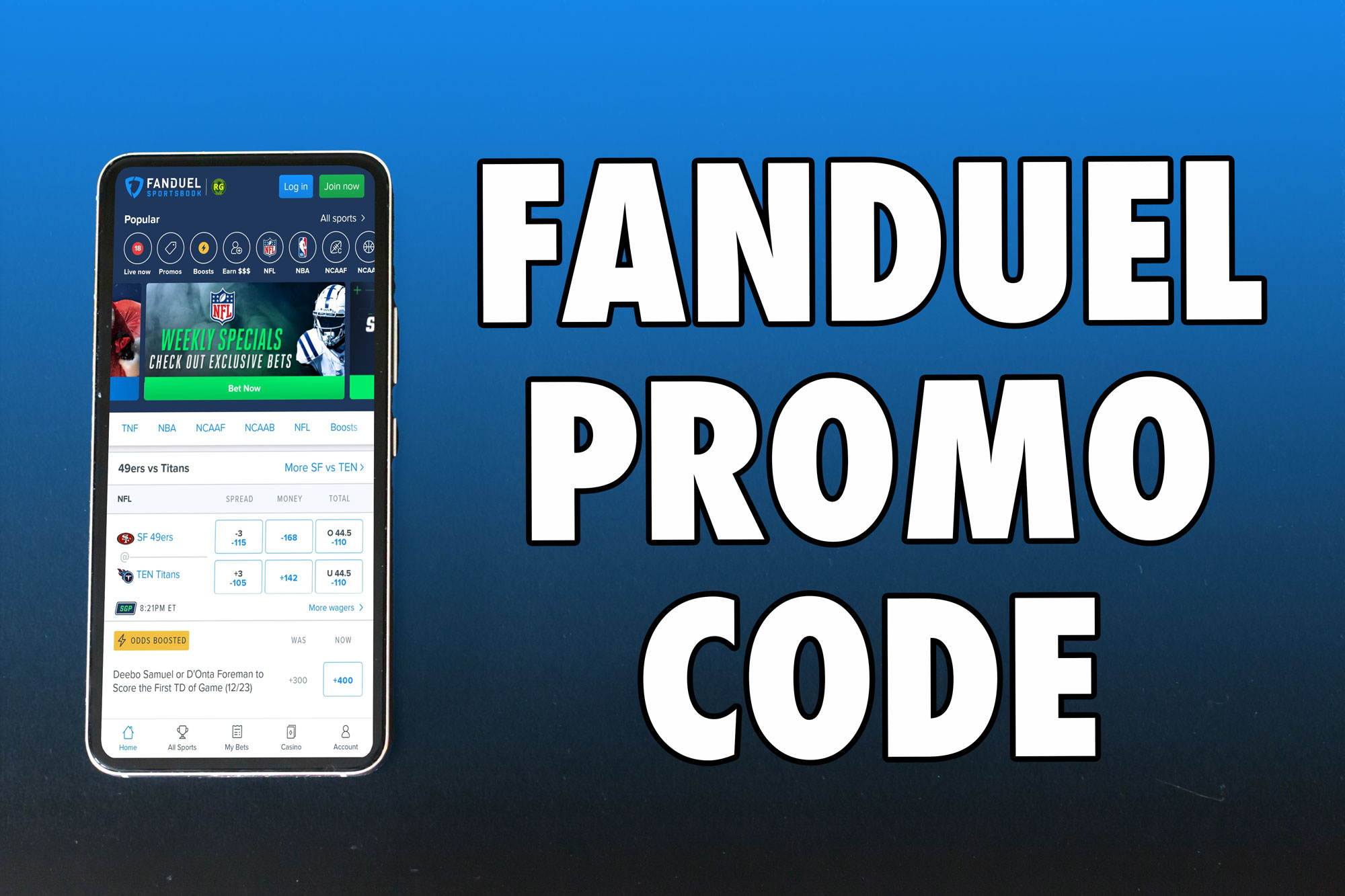 FanDuel promo code: Up to $300 in value for NFL opening night 