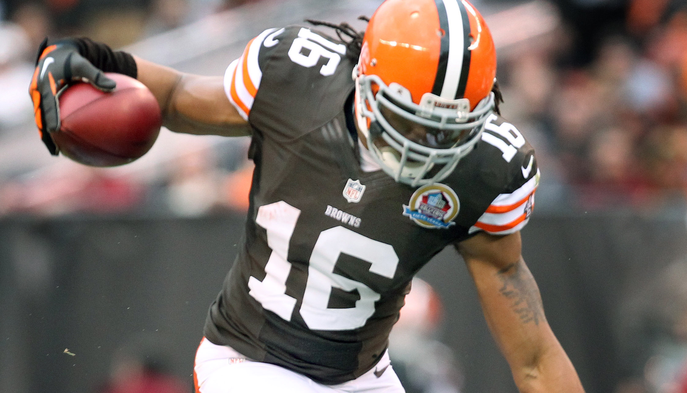 Browns WR Josh Cribbs to be inducted into Greater Cleveland Sports