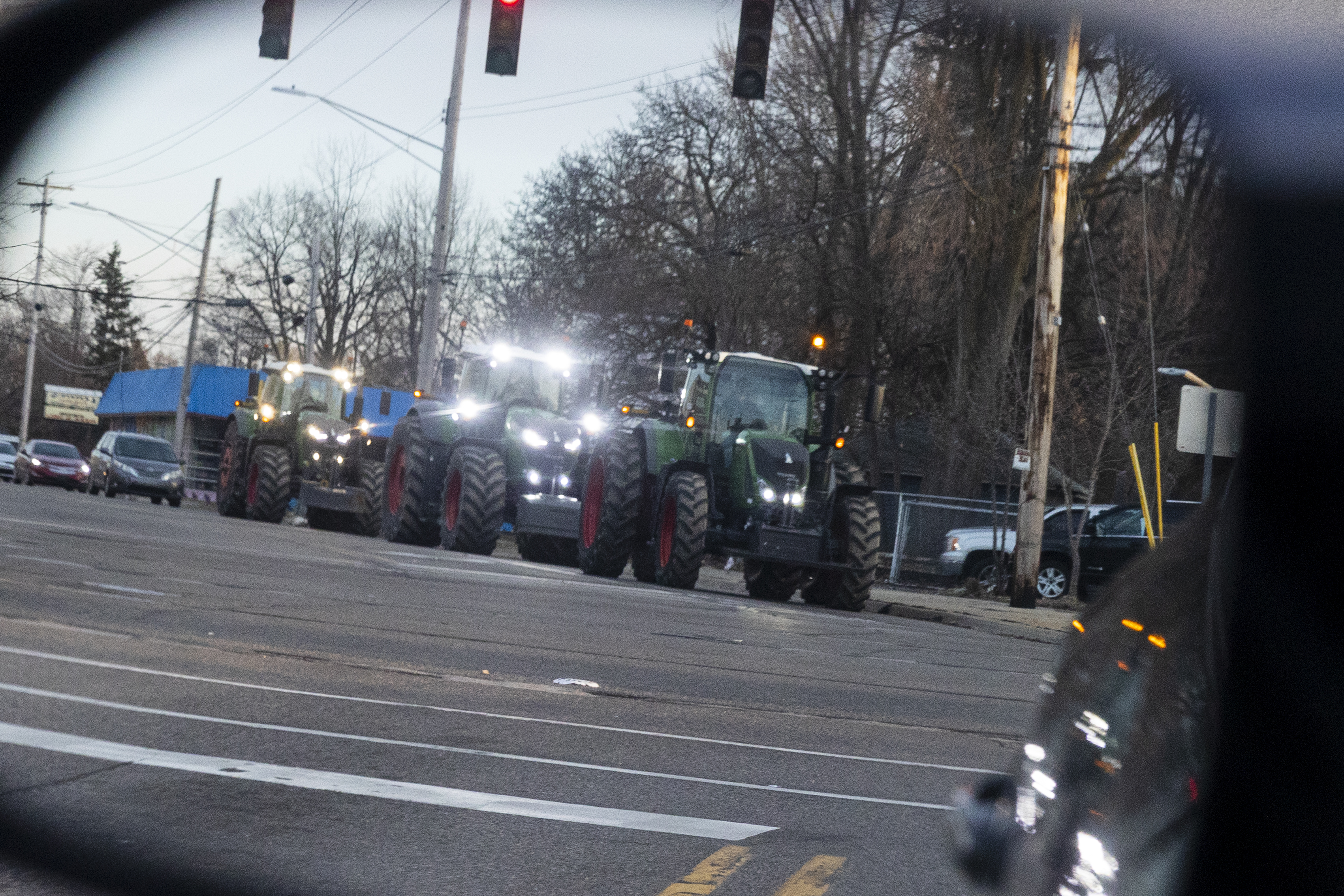Farmers hold tractor rally at Michigan State Capitol - mlive.com