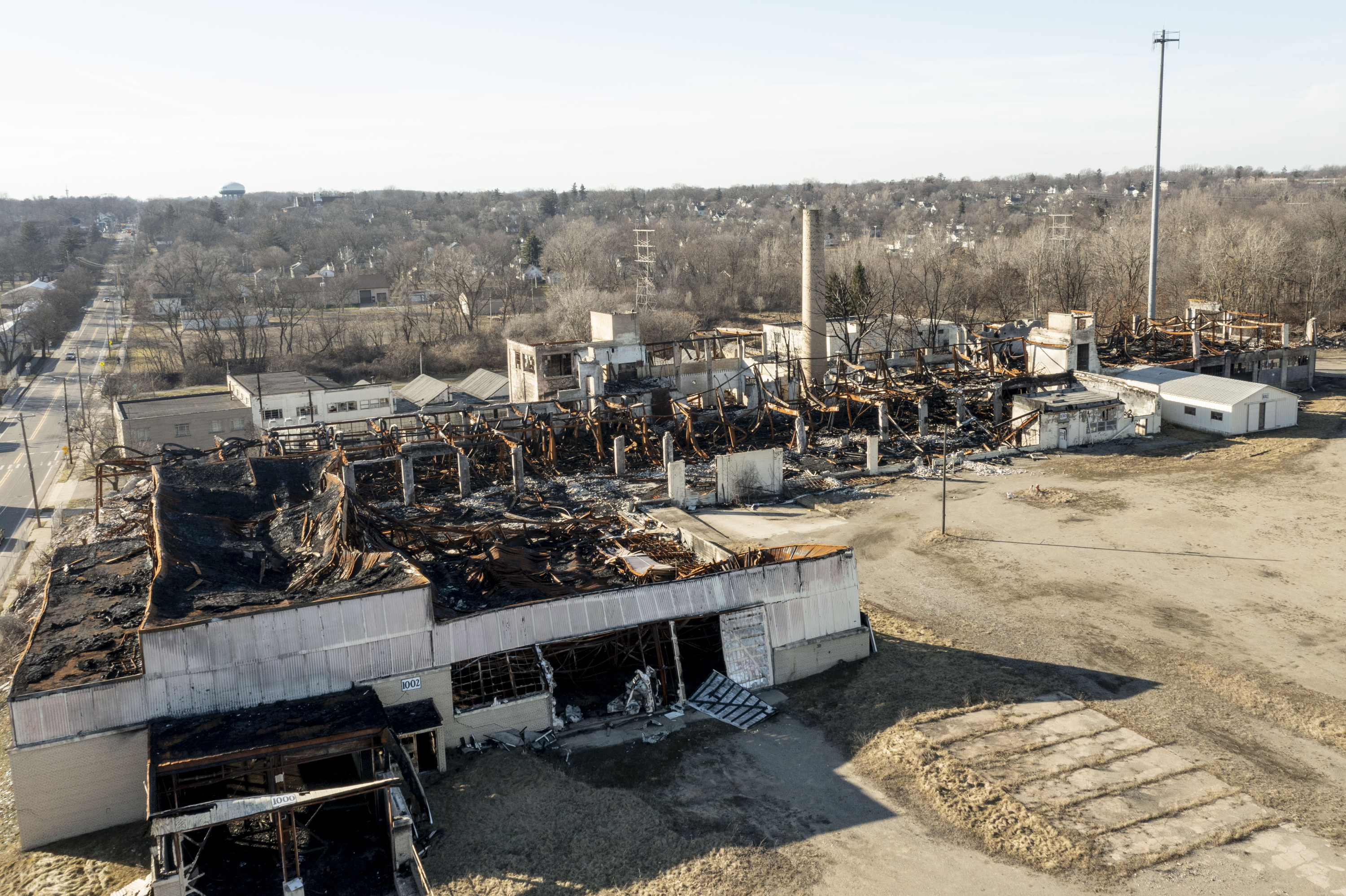 Ruins of Jackson factory fire six months later - mlive.com