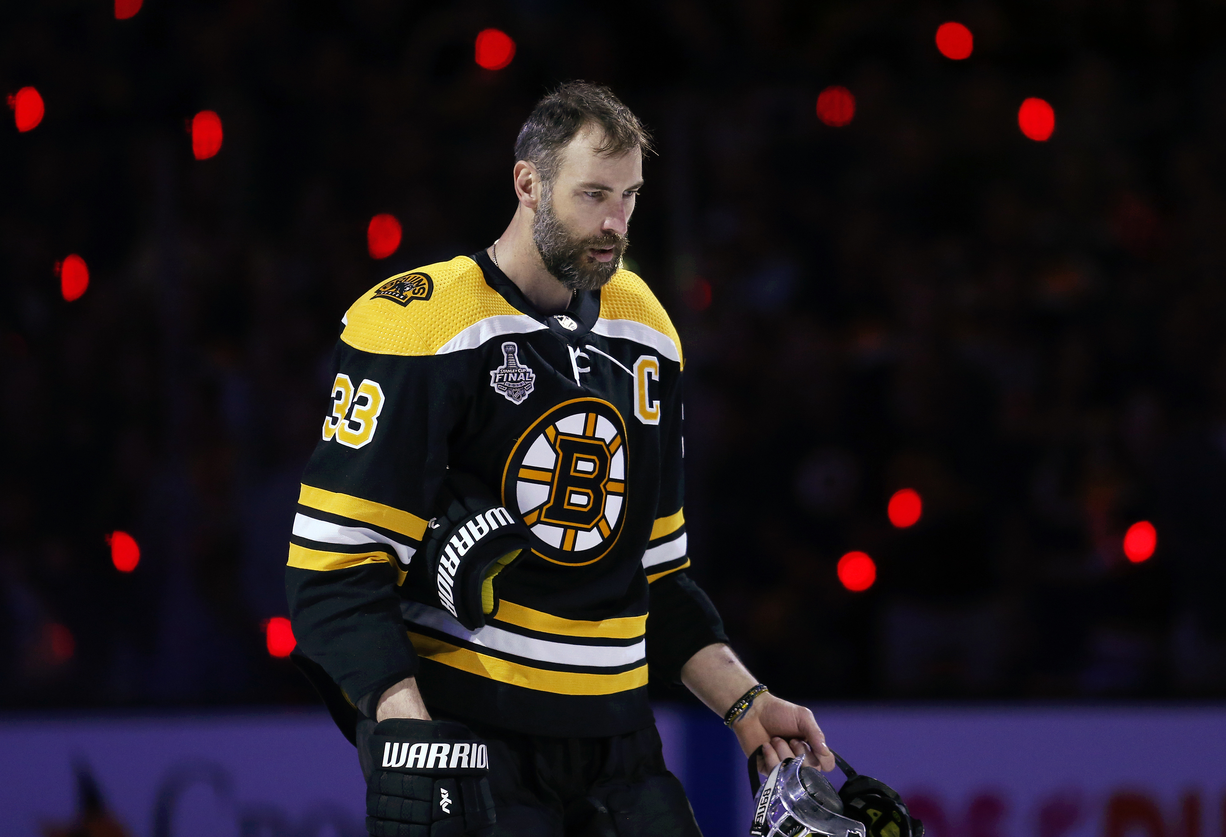 Zdeno Chara, Boston Bruins captain, says coronavirus shutdown makes you