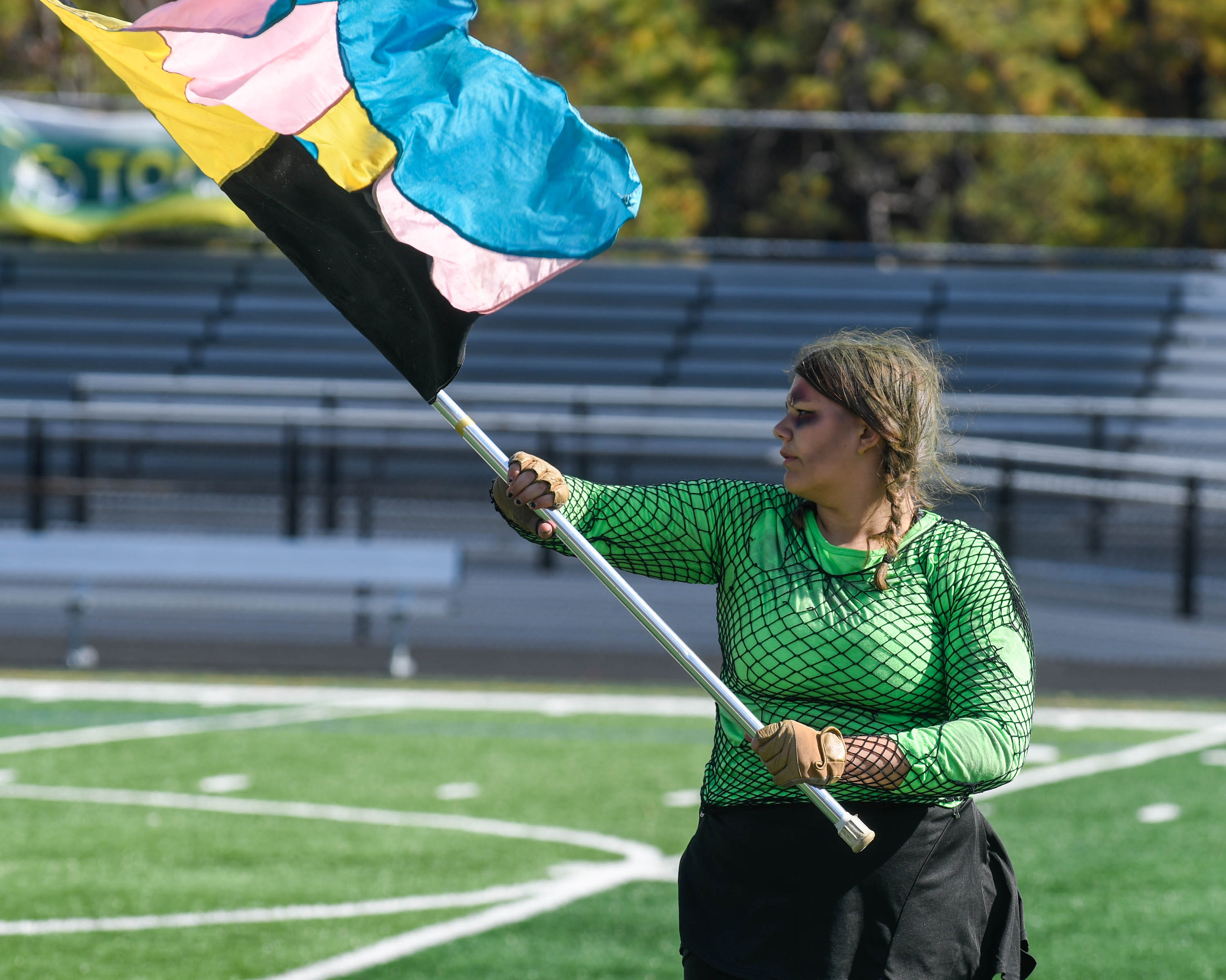 Marching Band Jefferson Township High School Performs "Undead" on 10