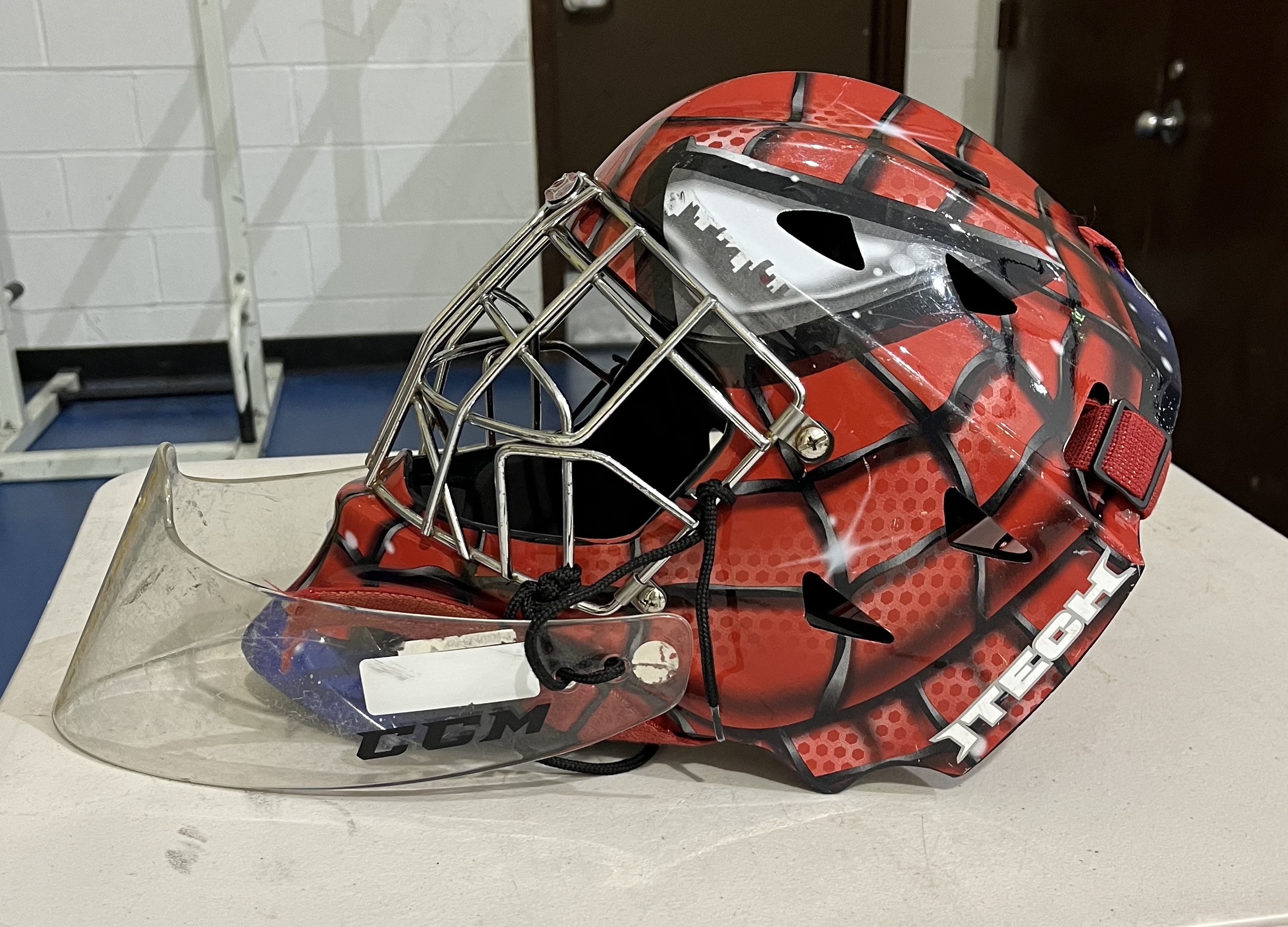 Venom Hockey Jersey and Mask