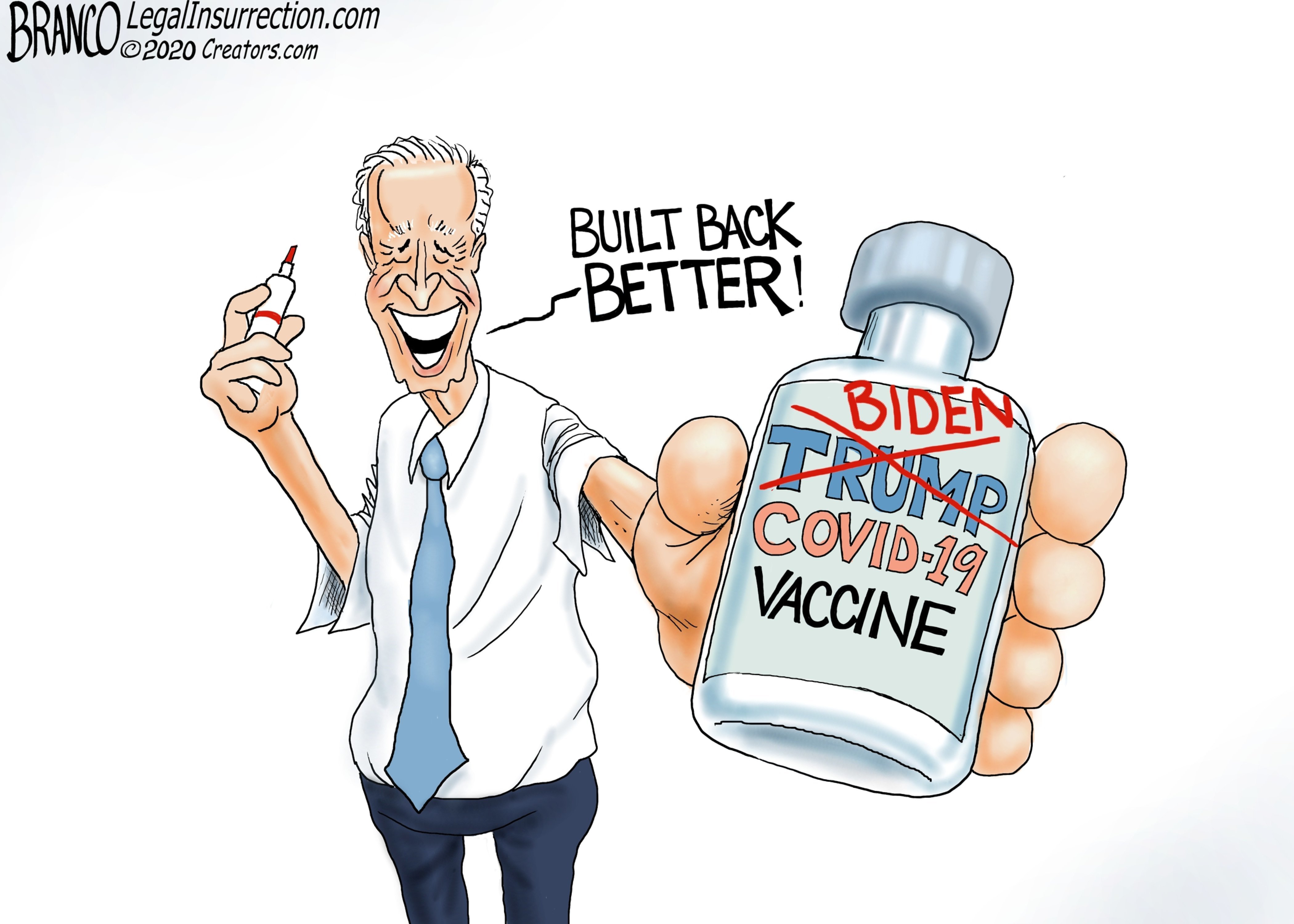 Editorial cartoons for Dec. 13, 2020: Vaccine hopes, Biden cabinet, Texas  lawsuit 