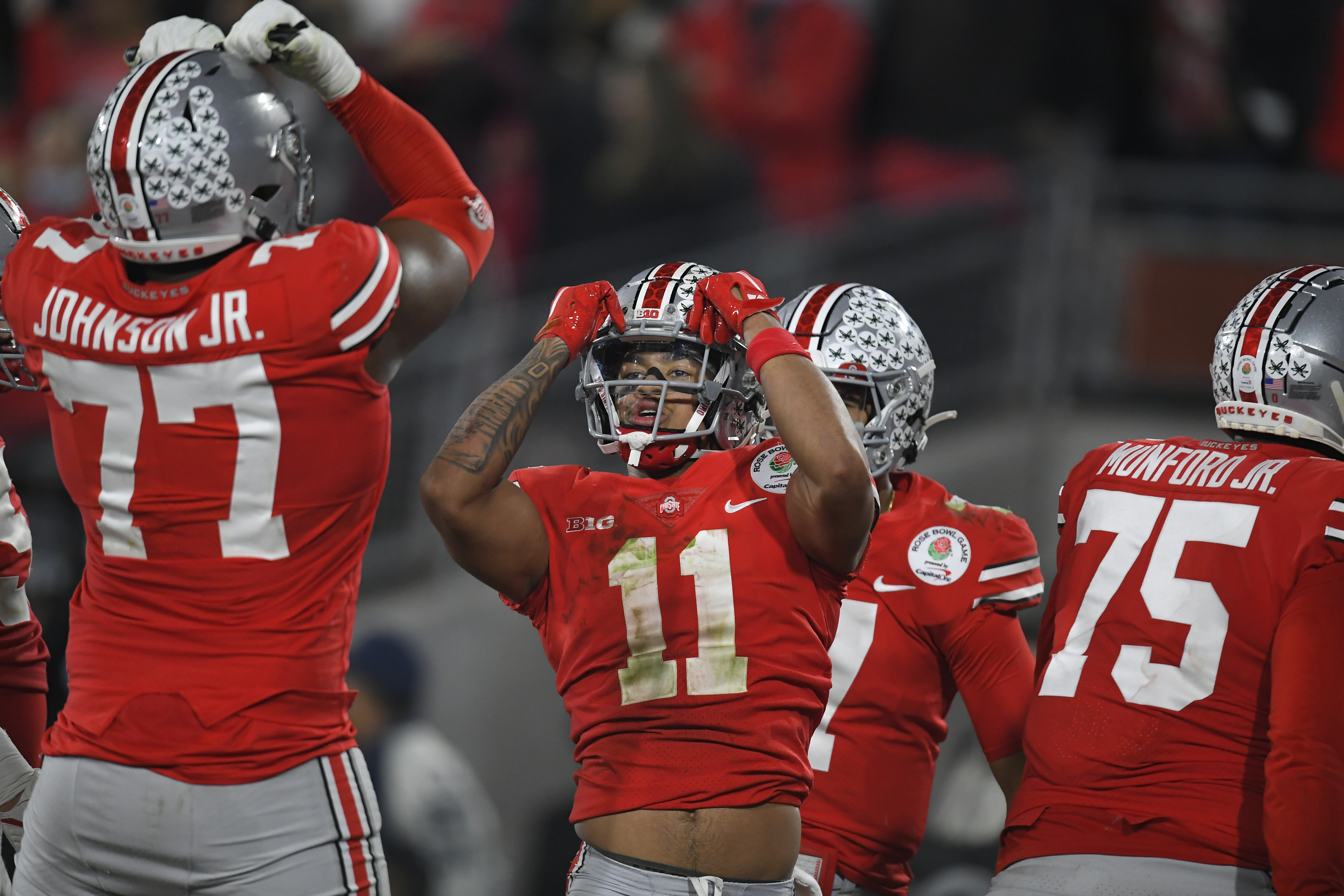 Ohio State football's Marvin Harrison Jr., AKA 'Route Man Marv,' proved red  zone value in Rose Bowl 