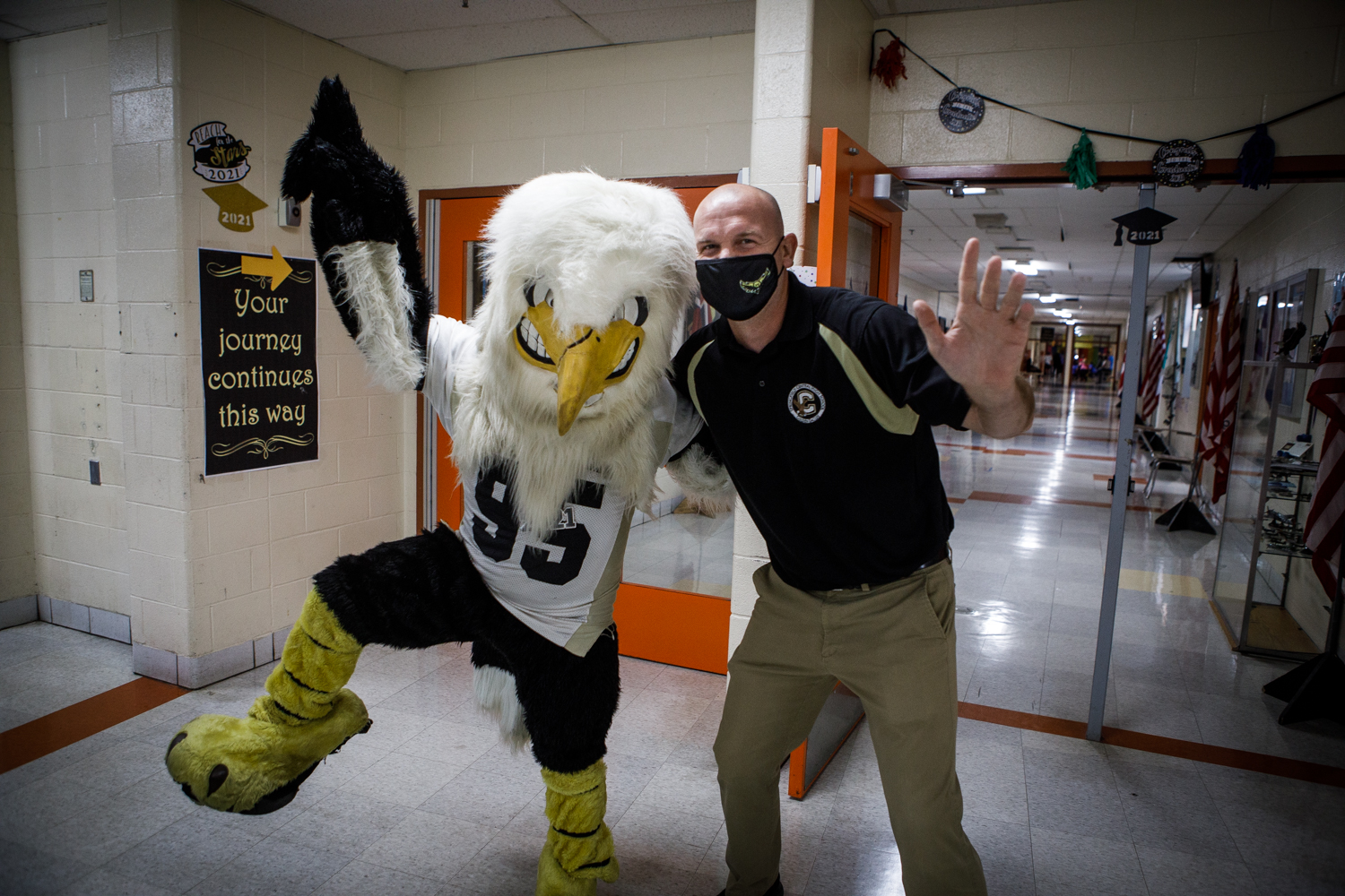 : Personalized Teacher School Mascot Eagles Assistant