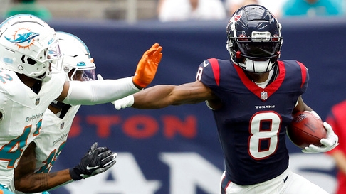 Texans WR Metchie on field for 1st day of camp after missing last year  following cancer diagnosis