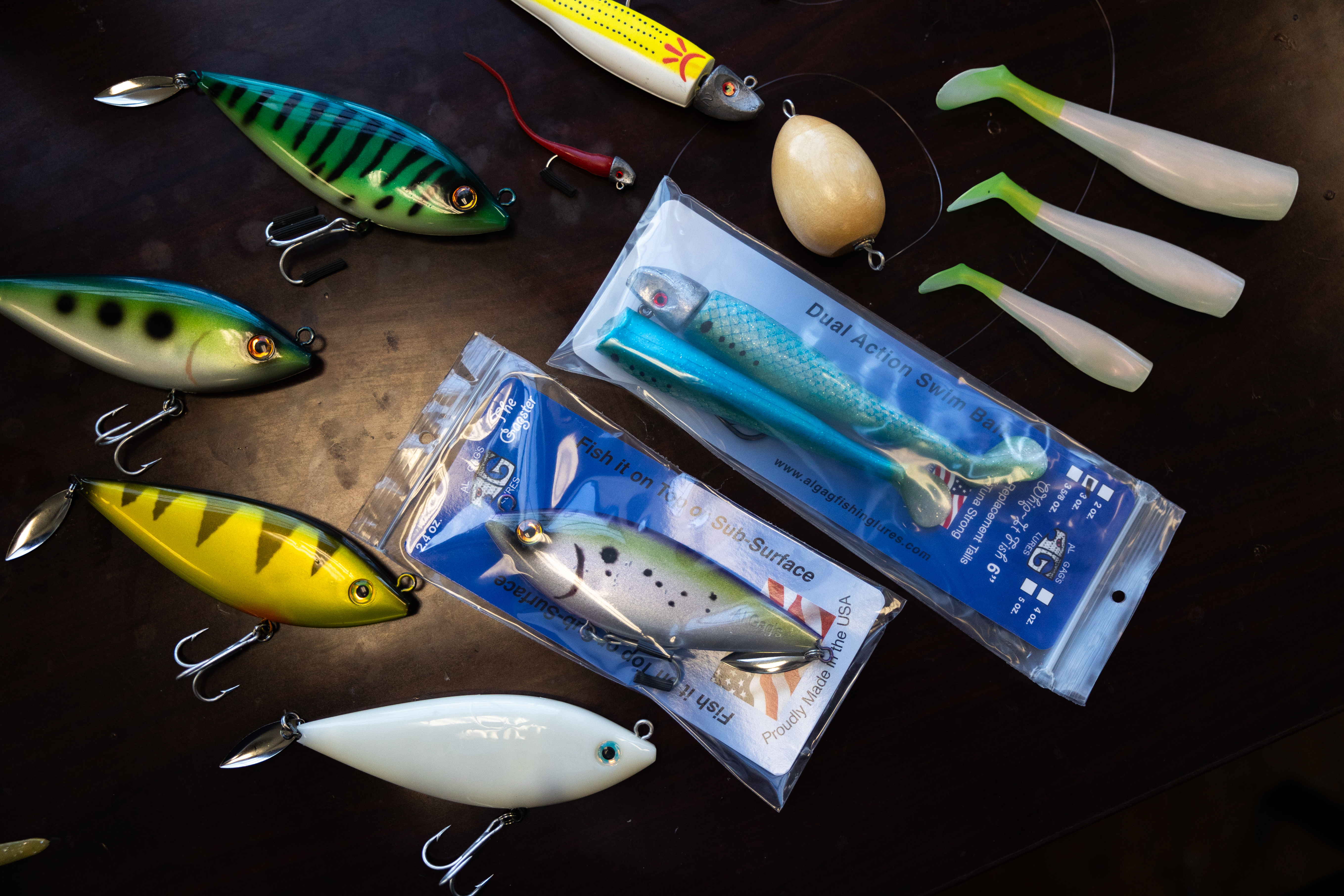 Media personality and local lure maker Al Gag lands fishing hall