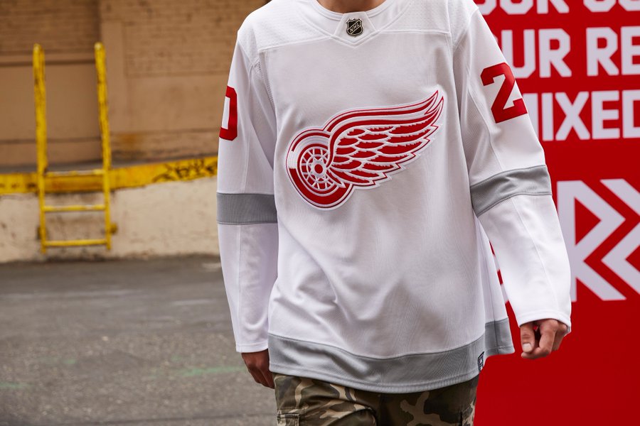 Detroit Red Wings Men's Military Appreciation Team Authentic