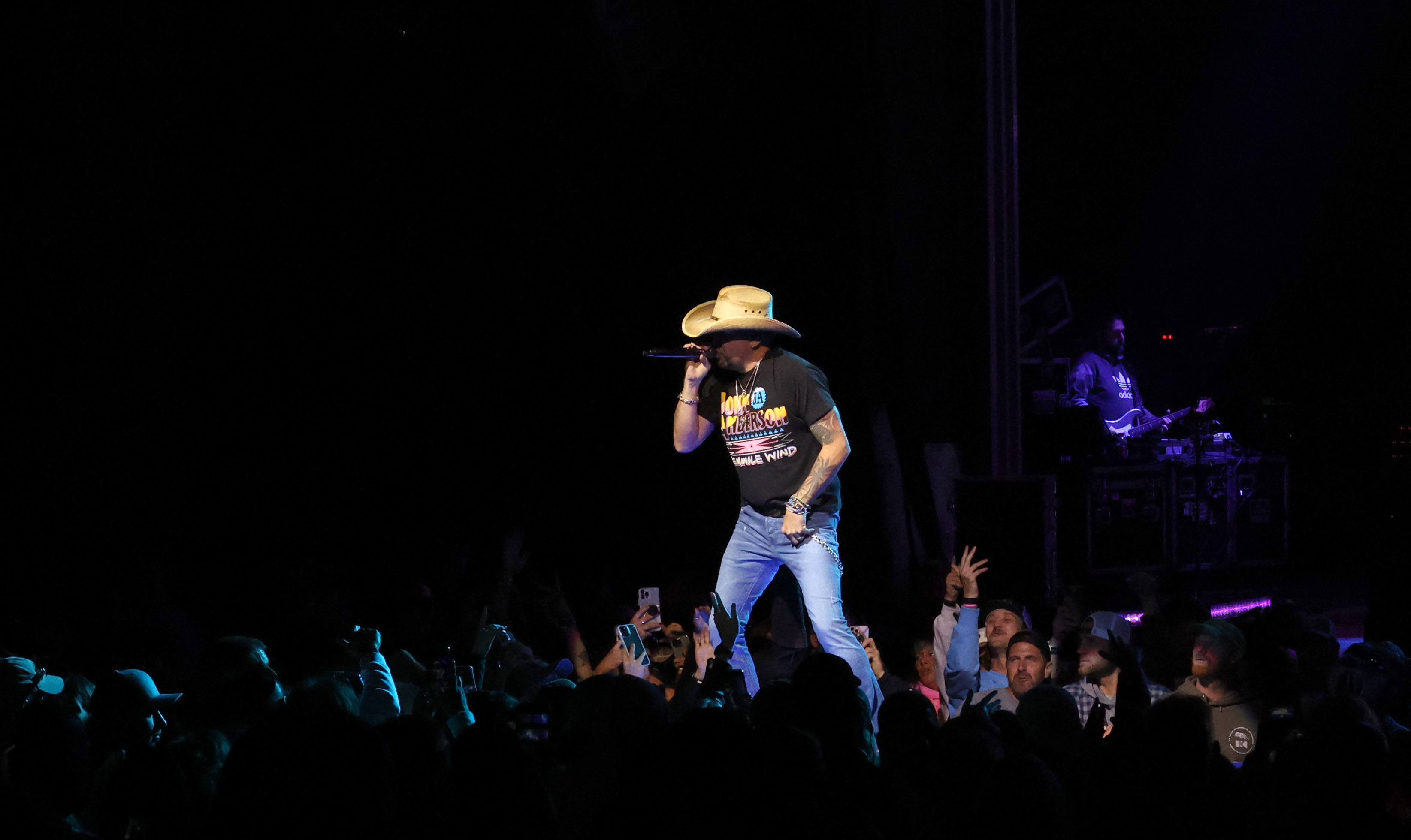 Jason Aldean performs at the St. Joe’s Amp in Syracuse as part of his ...