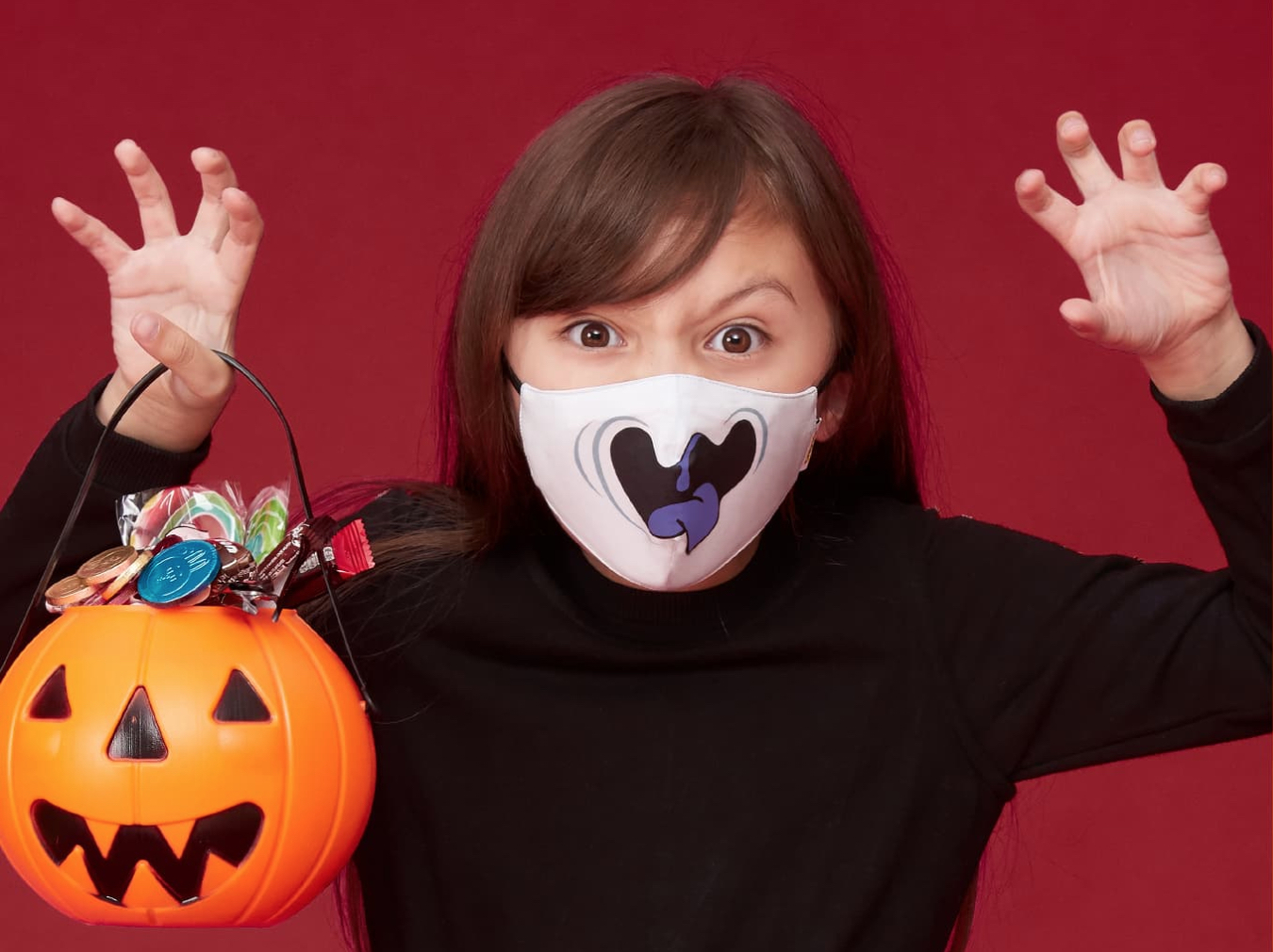 OGAWA STUDIOS M2 Smiley Pumpkin Mask School Festival Halloween Costume w/Track＃ 