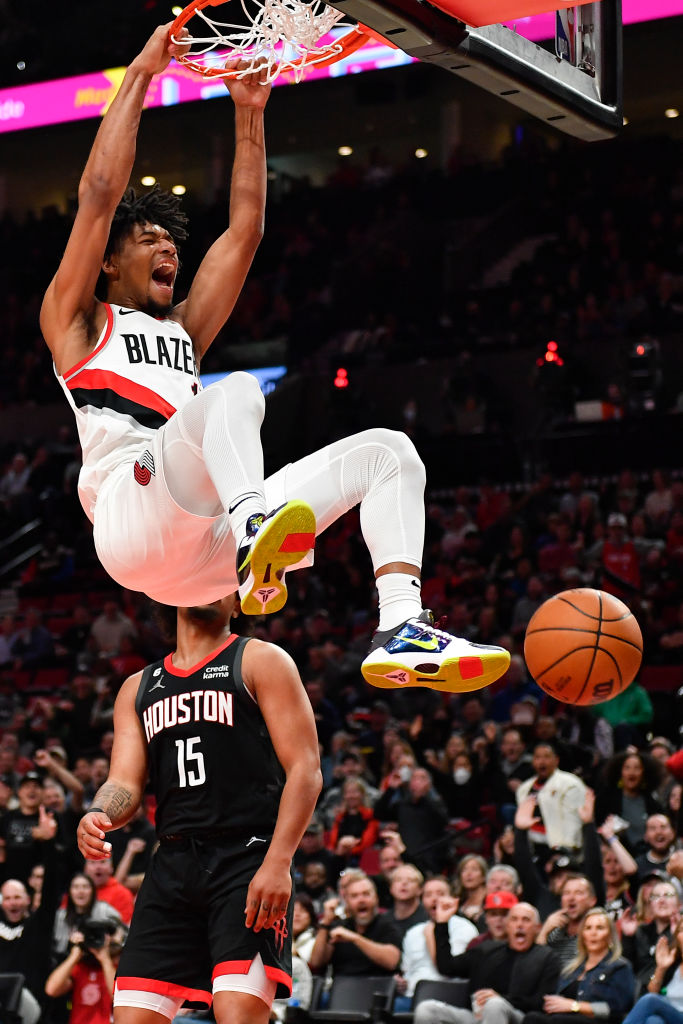 Report: Blazers' rookie Shaedon Sharpe to compete in NBA Slam Dunk Contest, Sport