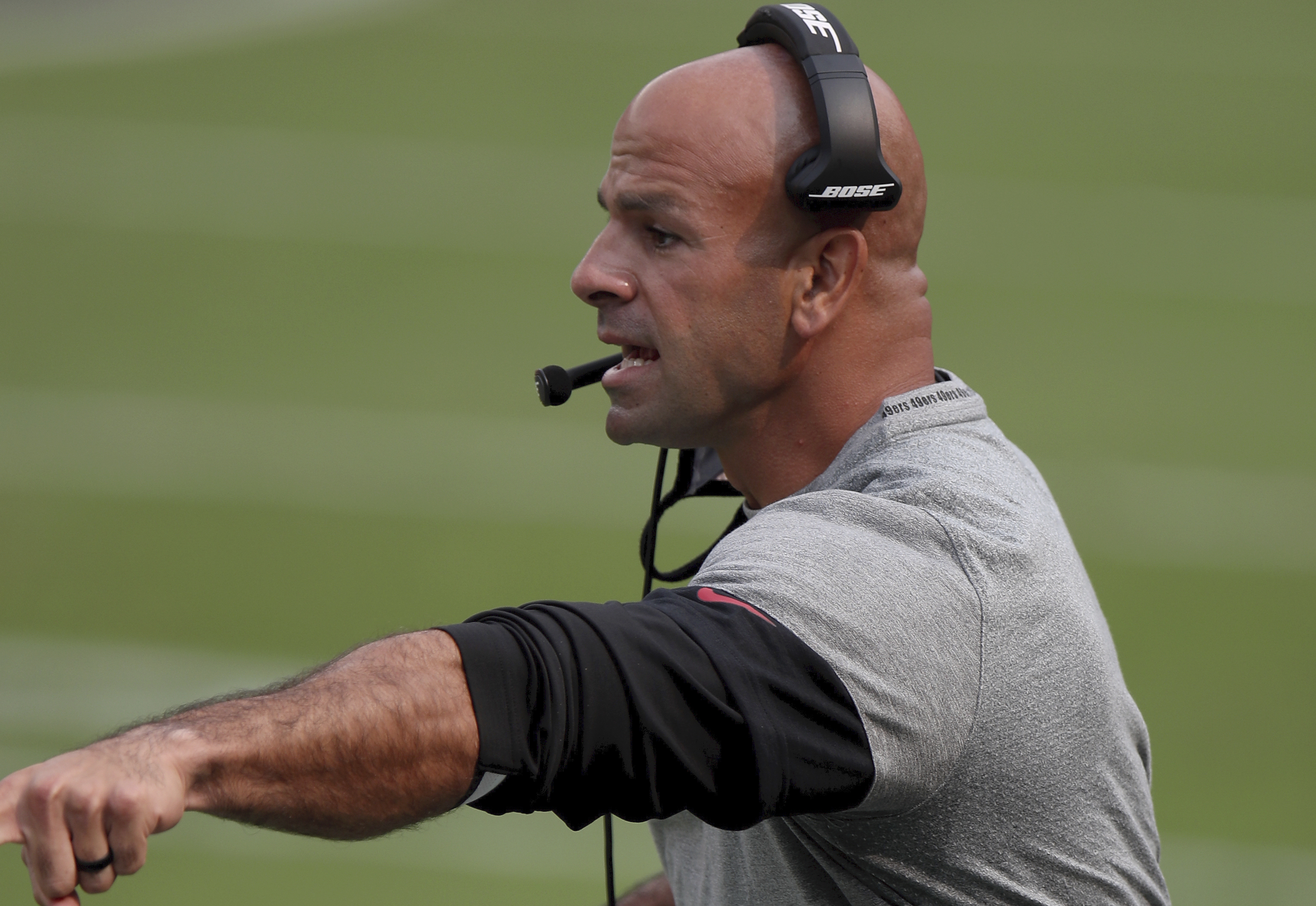 NFL fans adamant game is 'rigged' after controversial call which left New  York Jets coach Robert Saleh furious