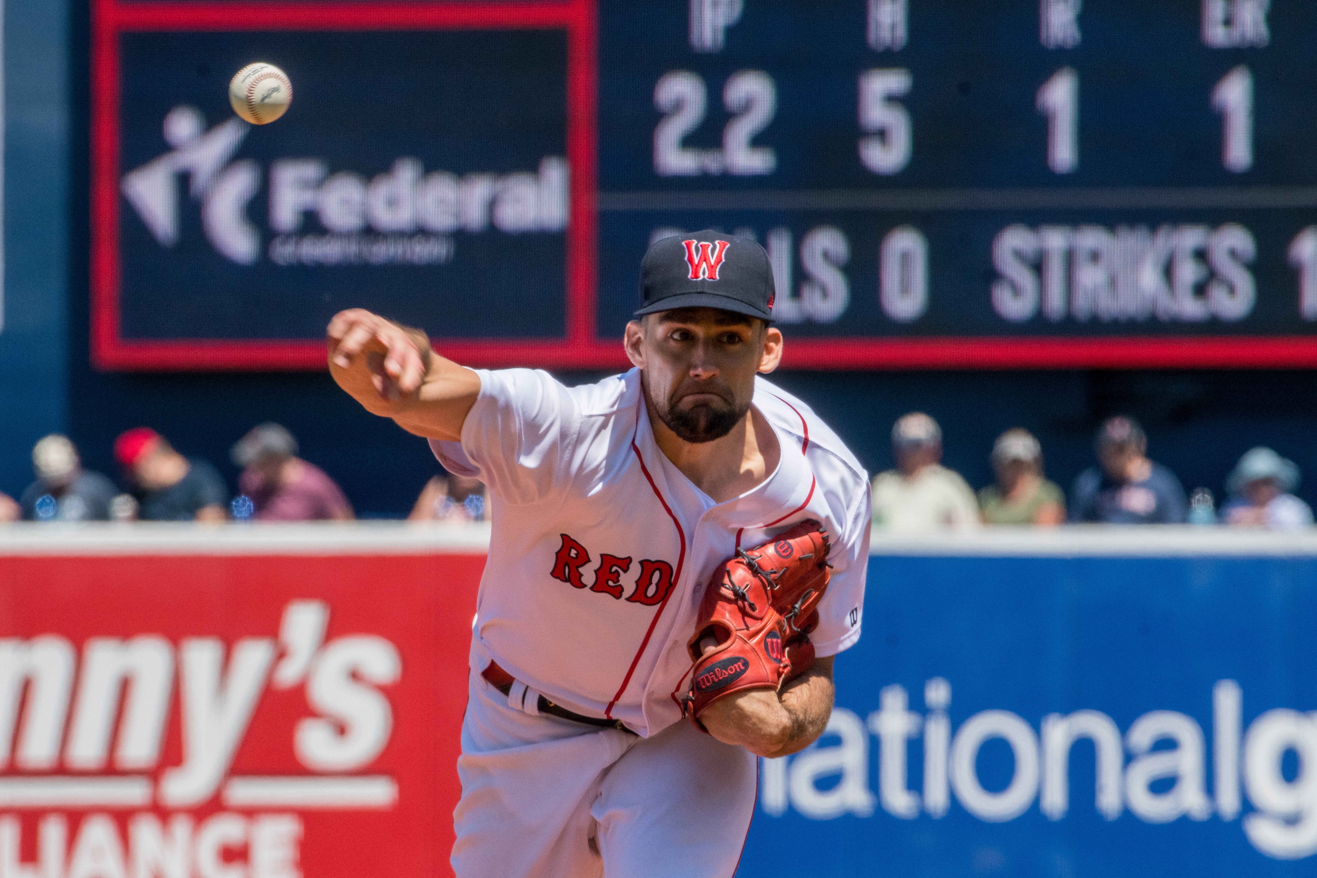 Nathan Eovaldi changes uniform number, starts strong