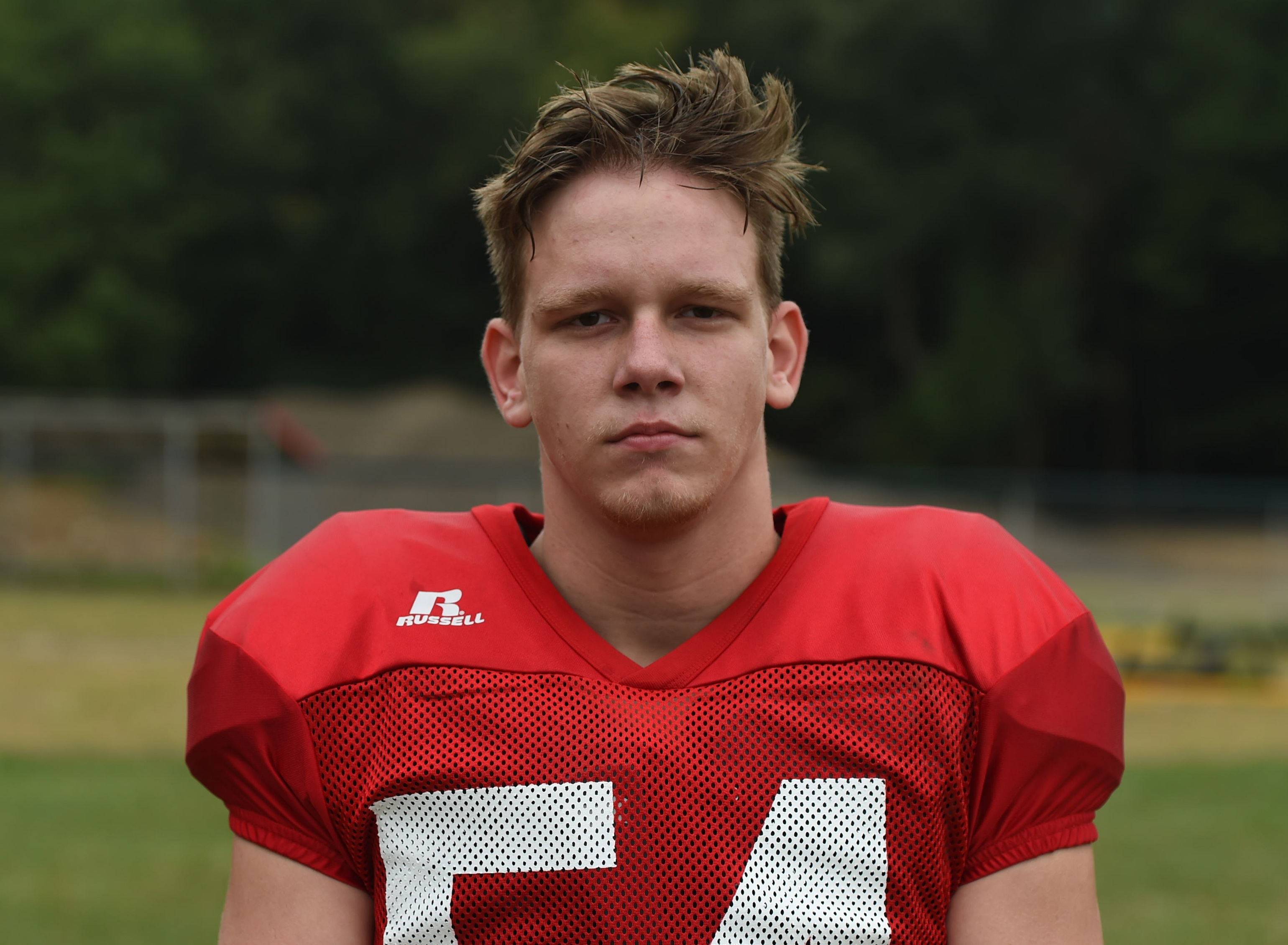 Russell Practice Football Jersey - Red -3XL