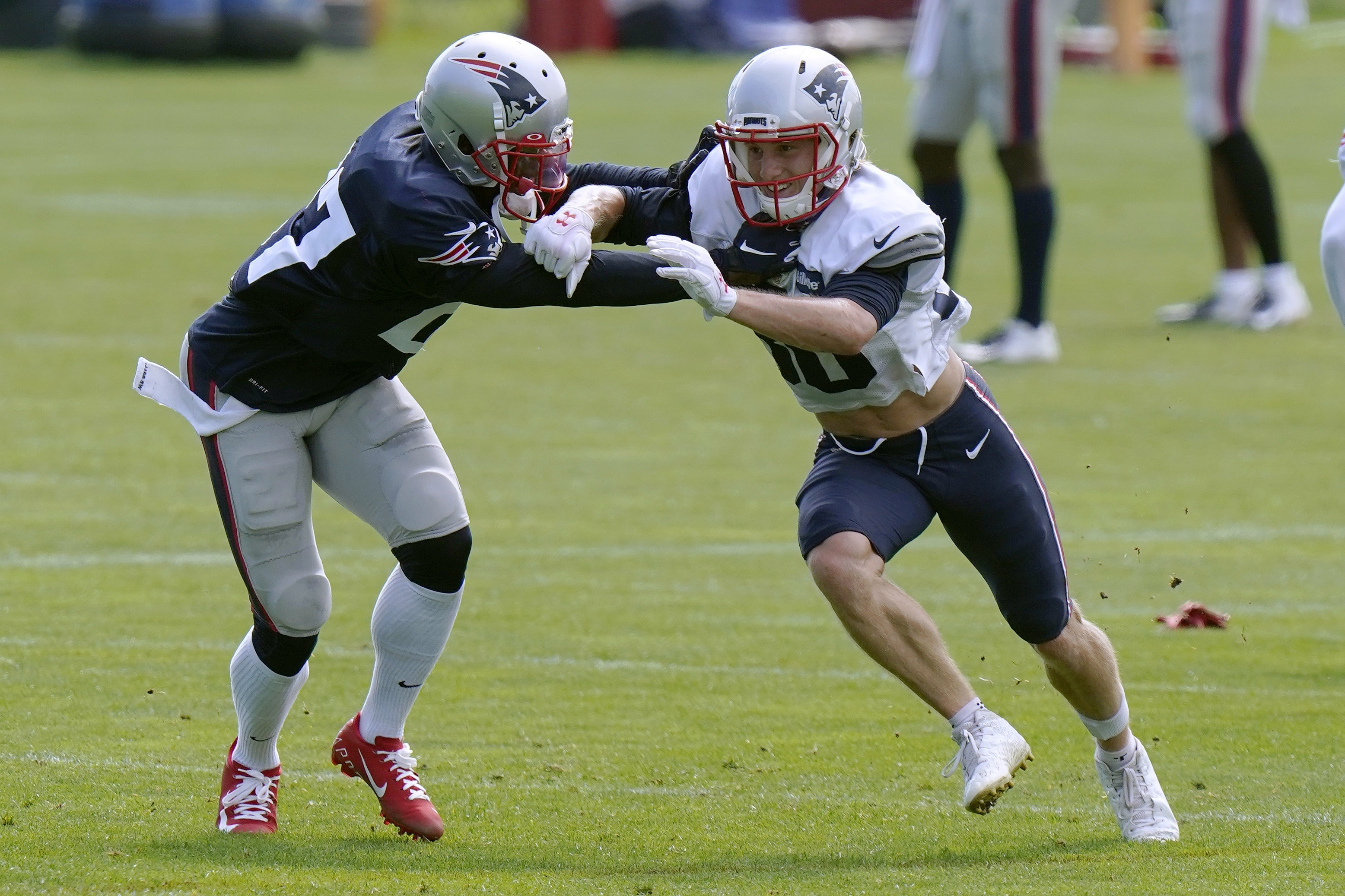 Cam Newton building chemistry with Julian Edelman: 10 observations