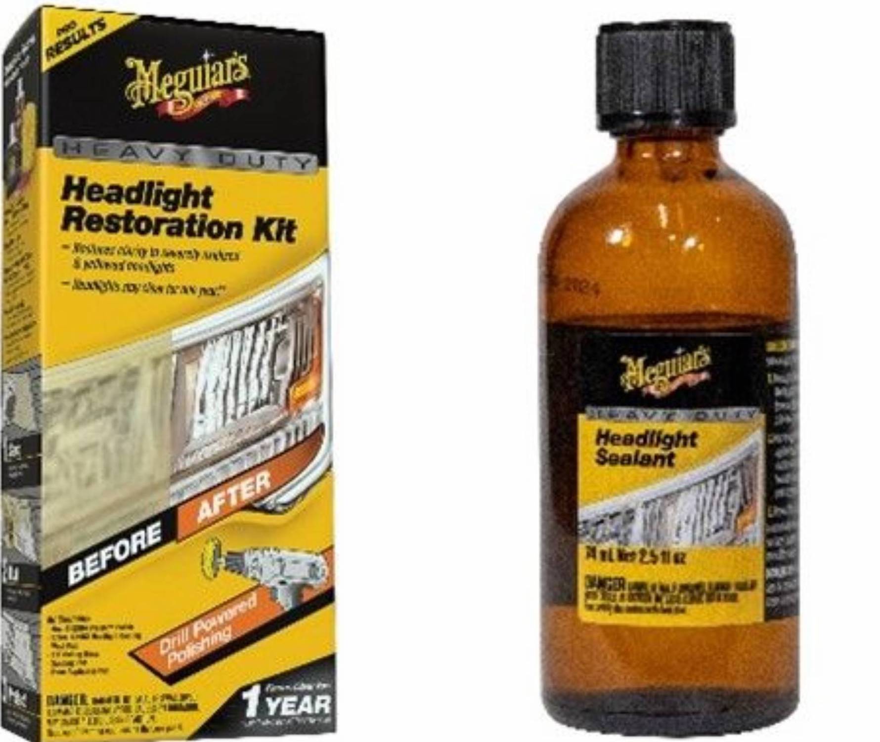meguiar's headlight restoration kit