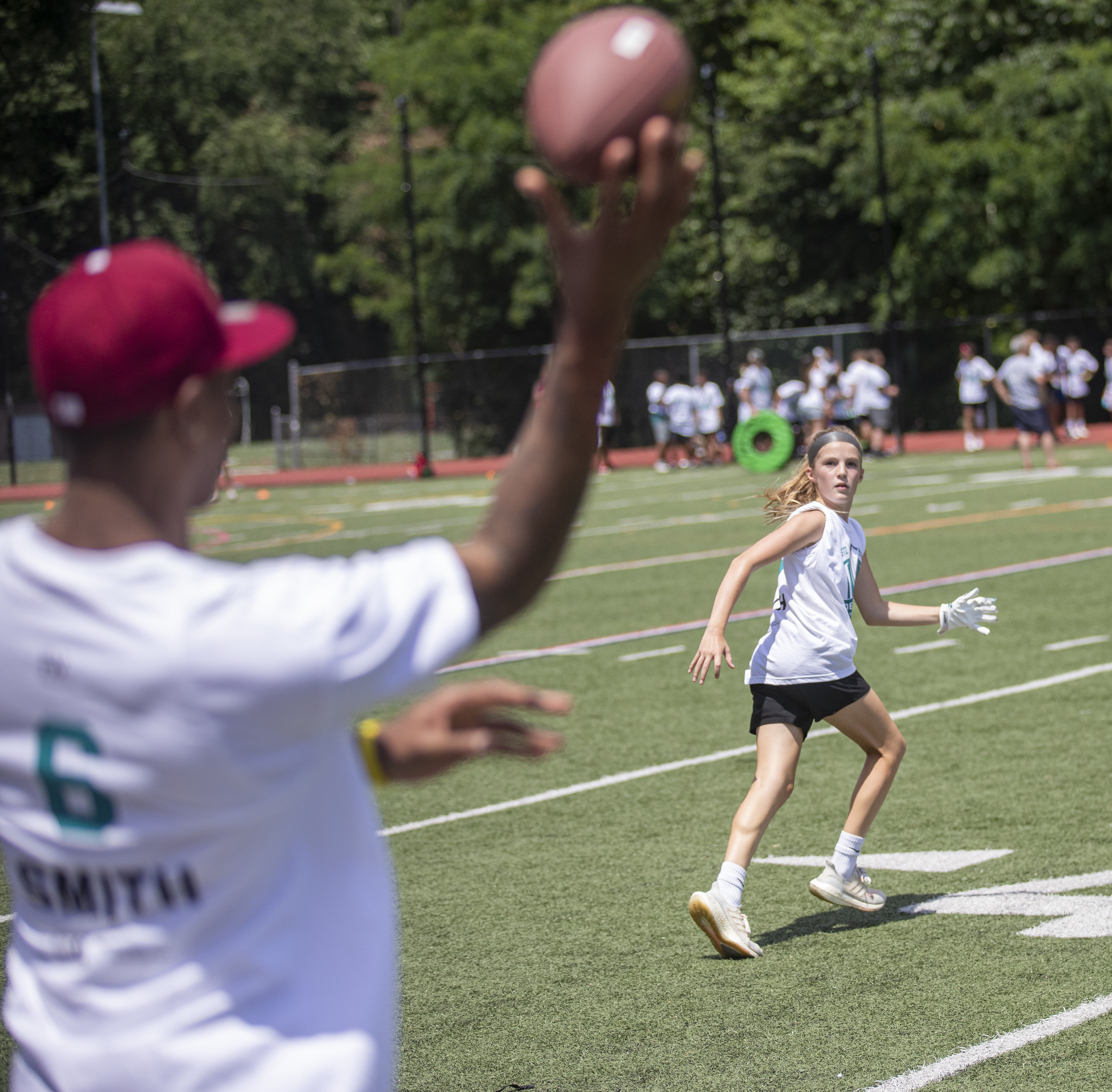 Eagles' DeVonta Smith hosts football camp in South Jersey (PHOTOS) 