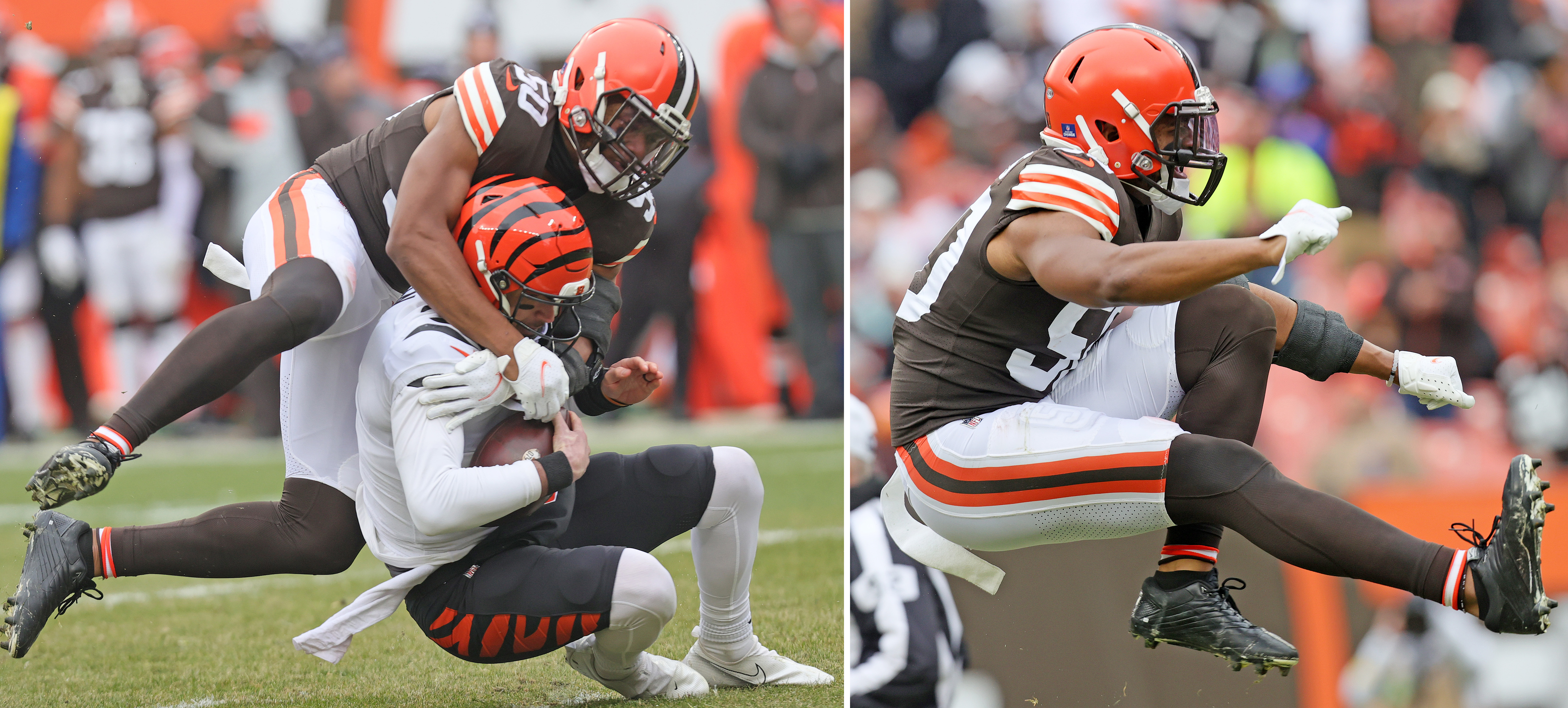 PHOTOS: Browns end season on a low note, fall to Bengals 33-23