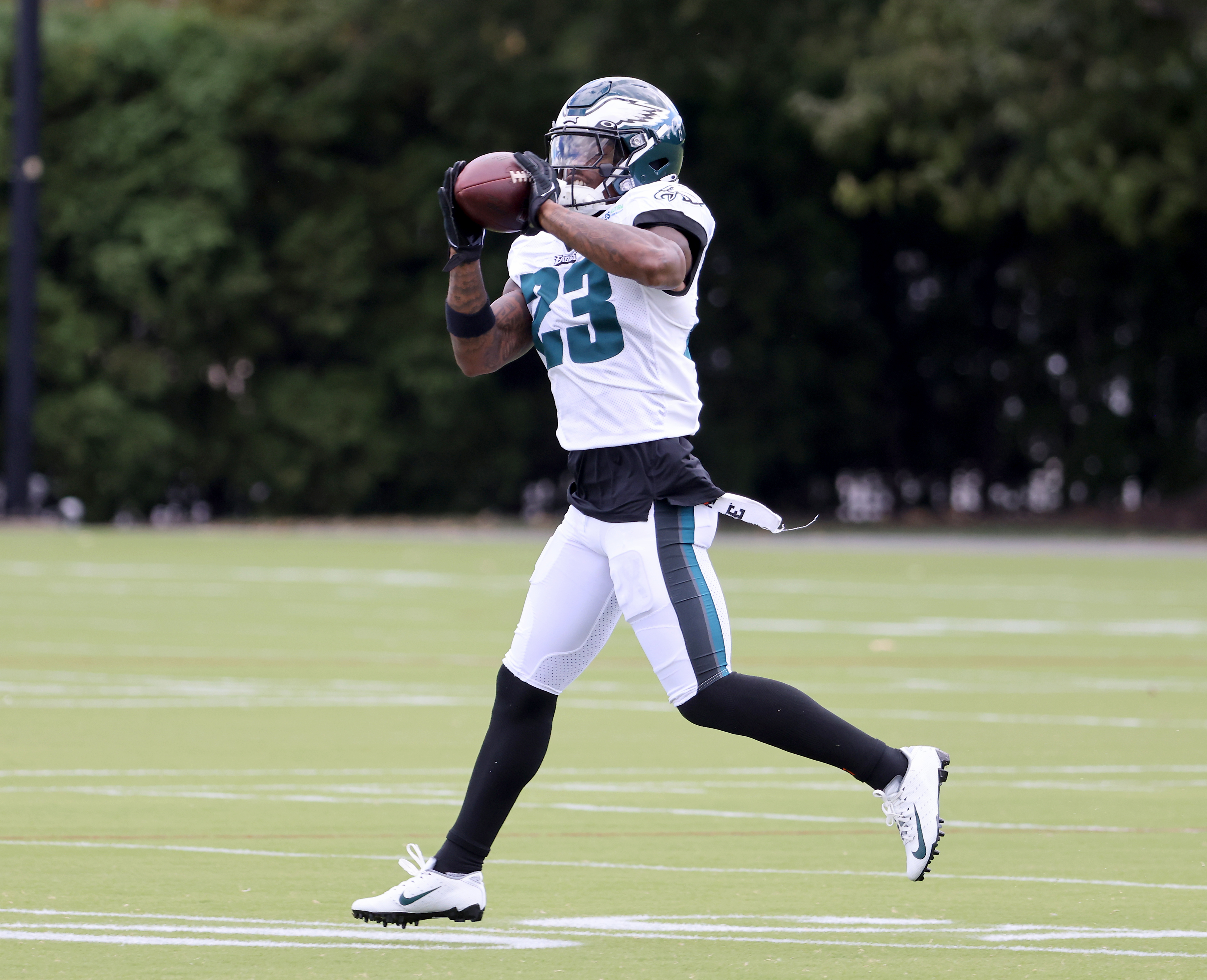 Philadelphia Eagles practice at the NovaCare Complex, Sept. 28