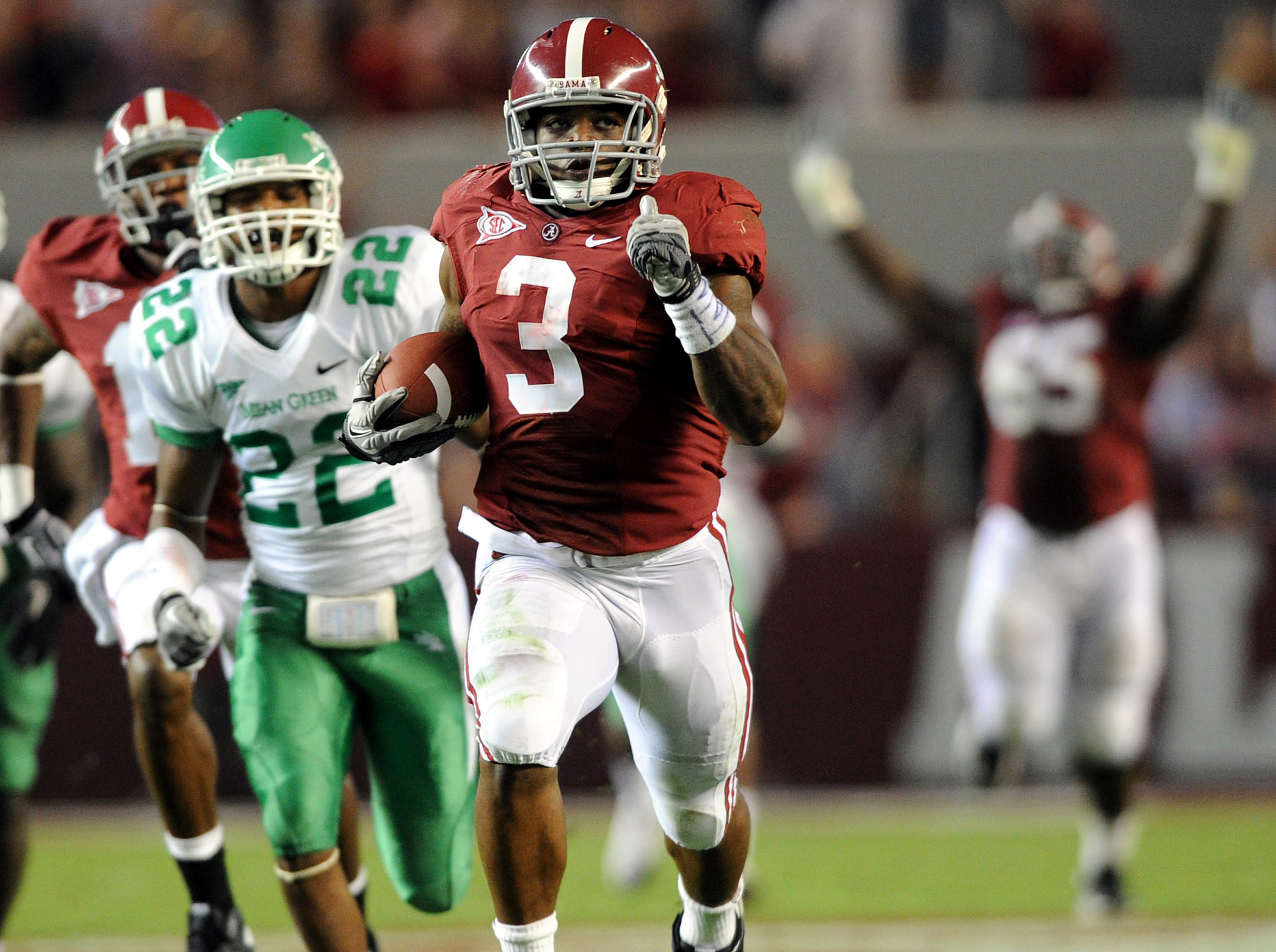 What does Alabama running back Trent Richardson want to tell his critics? 