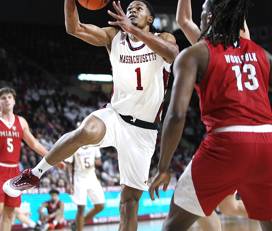 UMass Men's Basketball vs Miami Redhawks 2/17/26 - masslive.com