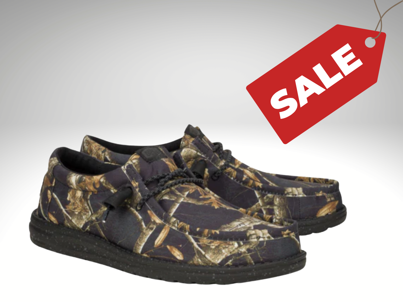 Hey Dude Welsh Grip Camo Mens Loafer Loafer Shoes Sz 9 Dark Olive Camo Mesh Amazon.com | HEYDUDE Men main image 2