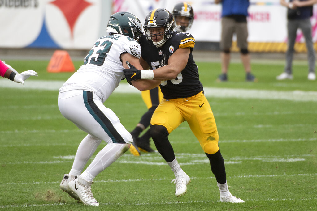 Eagles rookie right tackle Jack Driscoll figures that, in the long run,  tough matchups will make him better